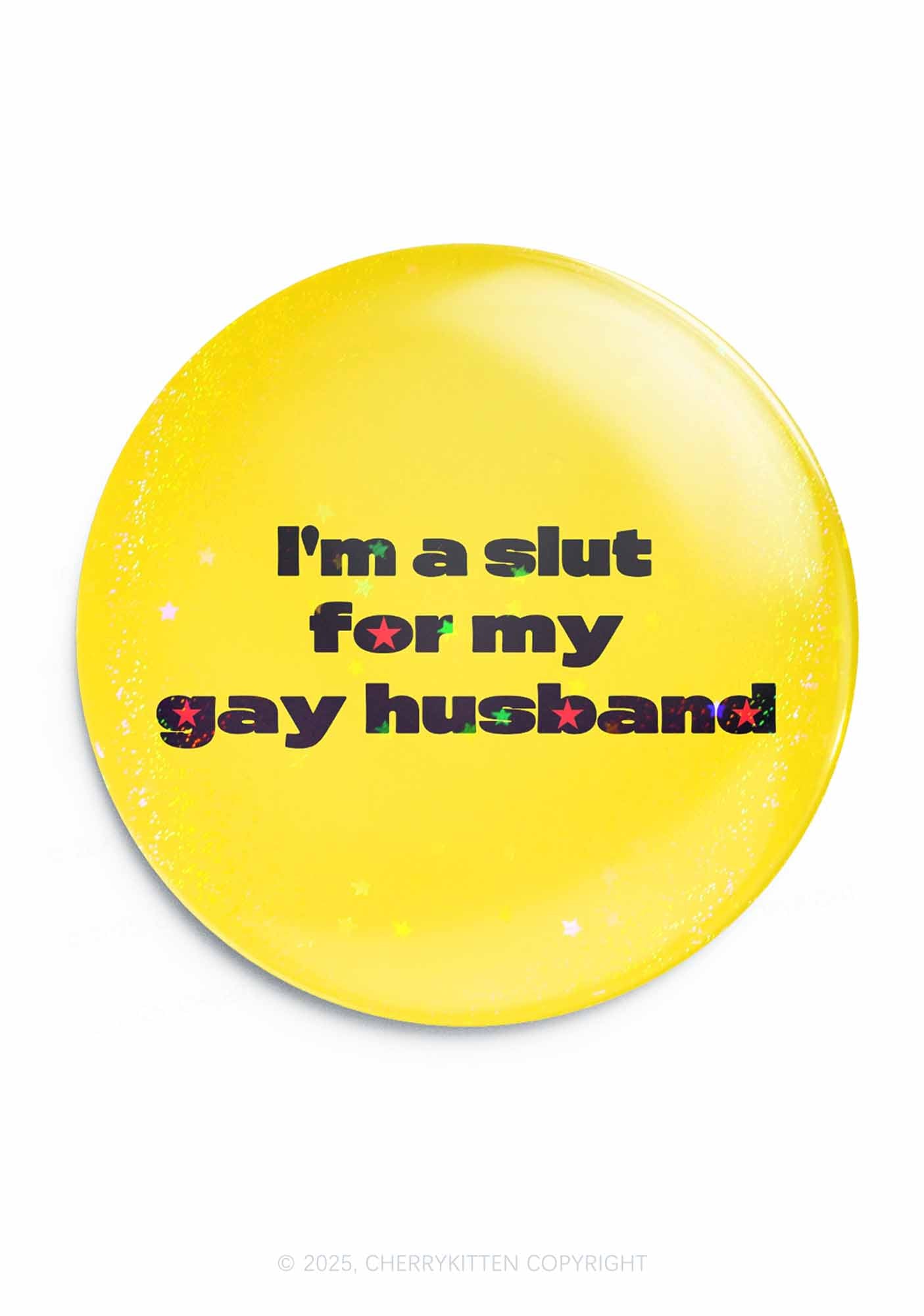 Slxt For Gay Husband Pride 1Pc Y2K Pin Badge Cherrykitten
