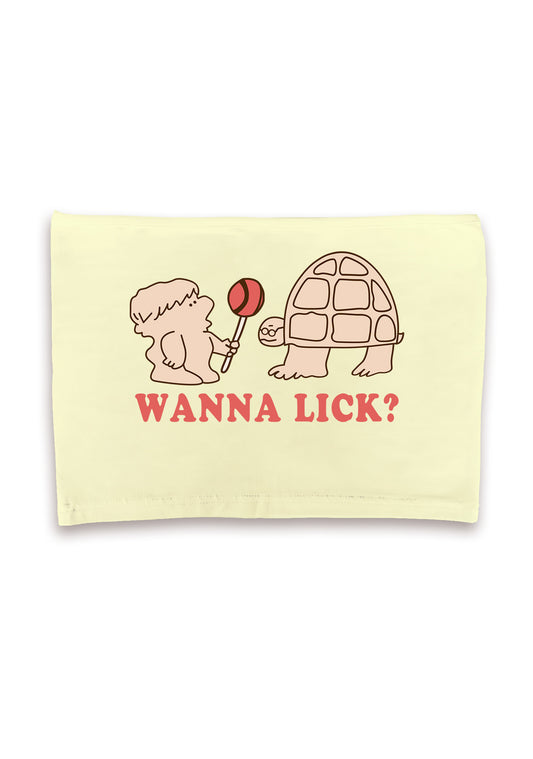 Wanna Lick Lollipop Crop Tube