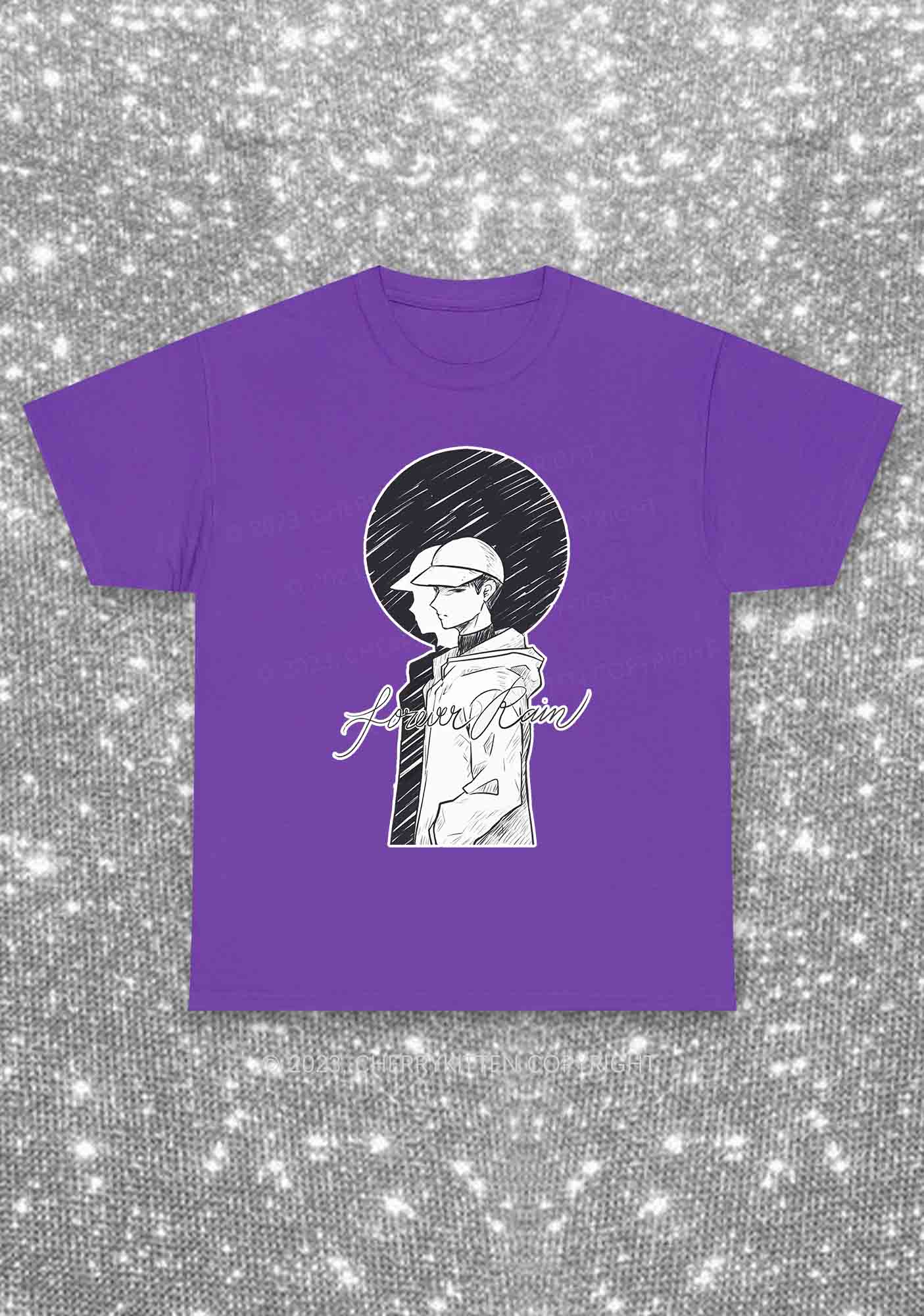 Forever Rain Kpop Y2K Chunky Shirt Cherrykitten