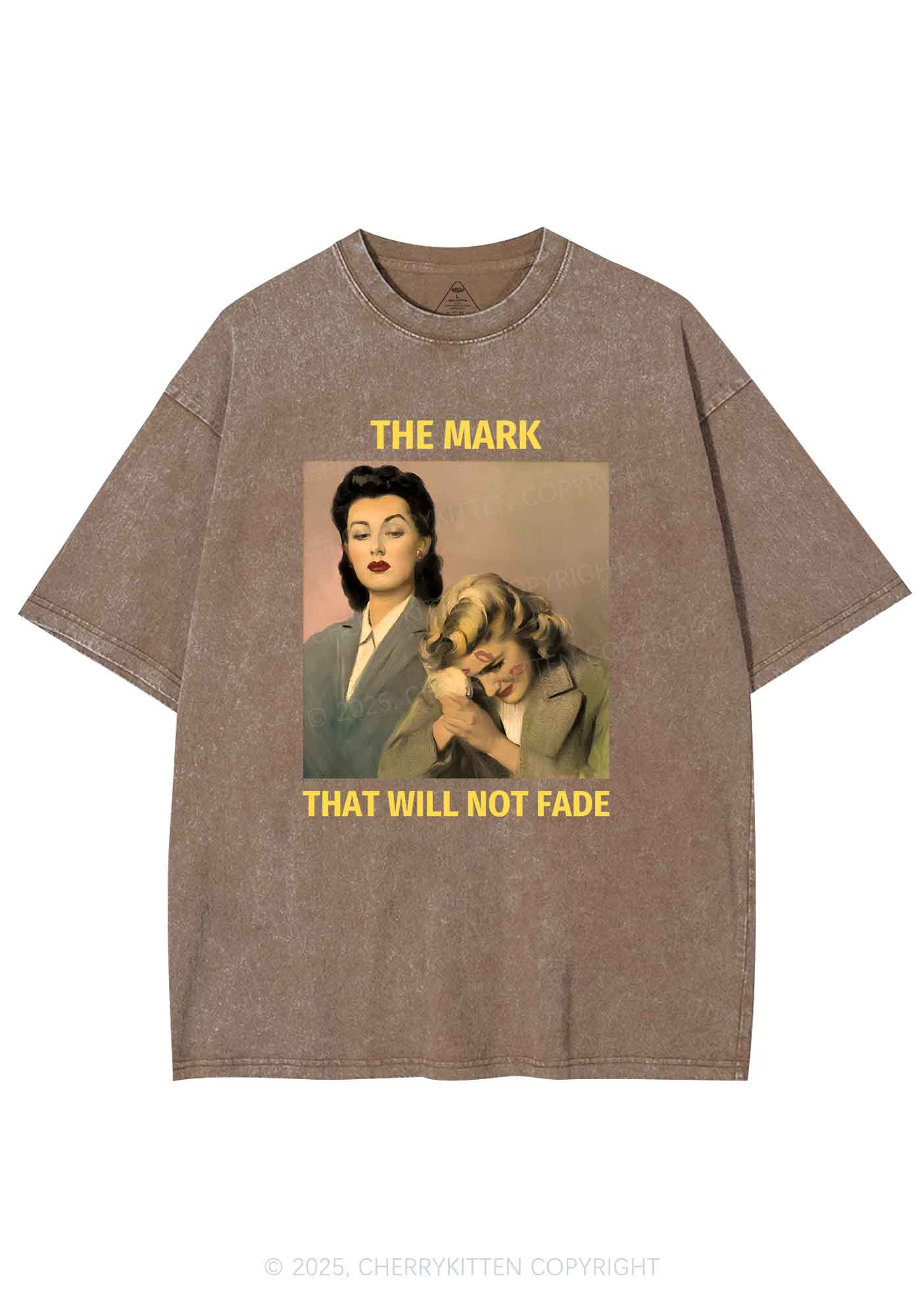 Mark Will Not Fade Pride Y2K Shirts Washed Tee Cherrykitten