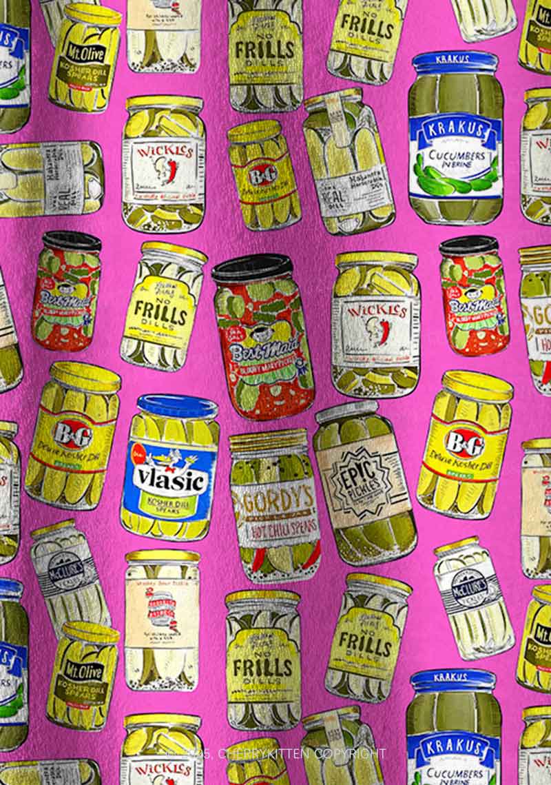 Christmas Pickle Y2K Fleece Long Sleeve Pajama Set Cherrykitten