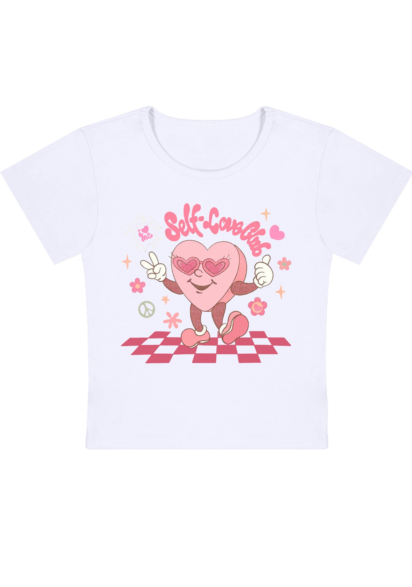 Curvy I Love Me Self Love Club Baby Tee