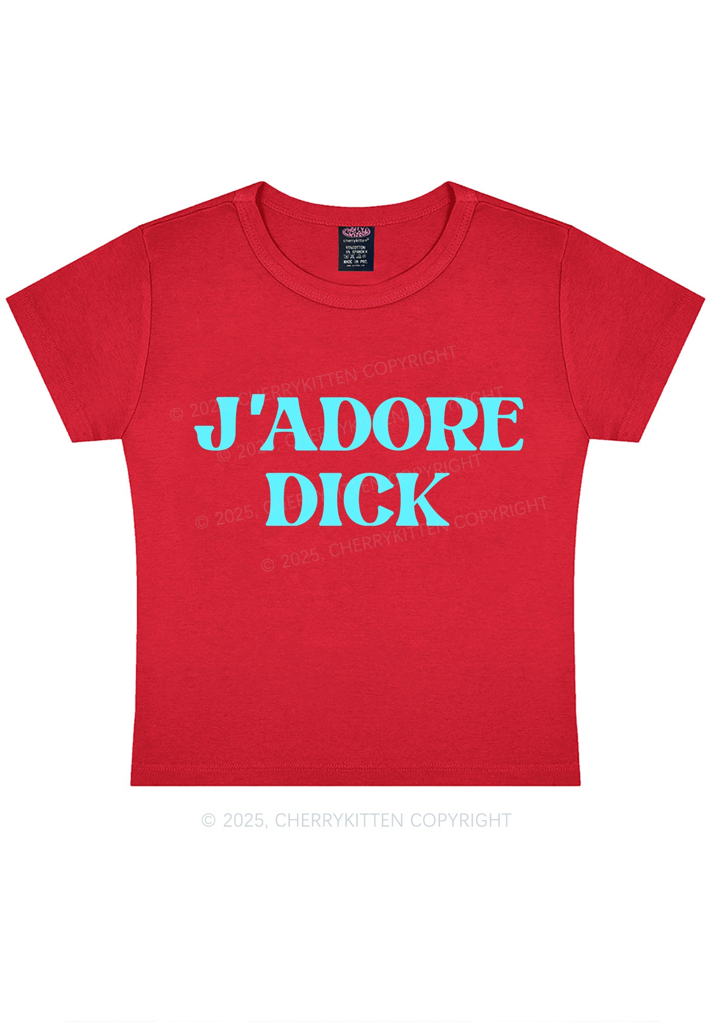 Jadore Dxxk Y2K Baby Tee Cherrykitten