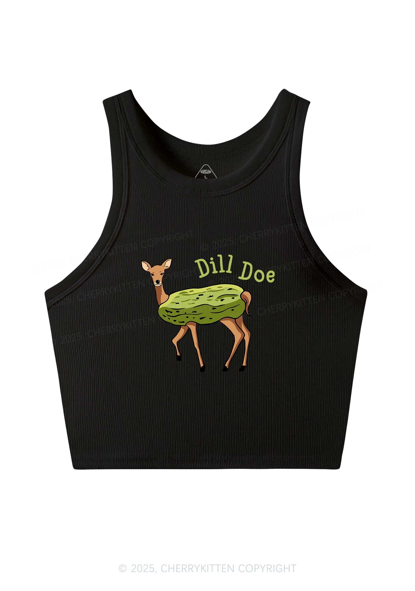 Dill Doe Y2K Crop Tank Top Cherrykitten