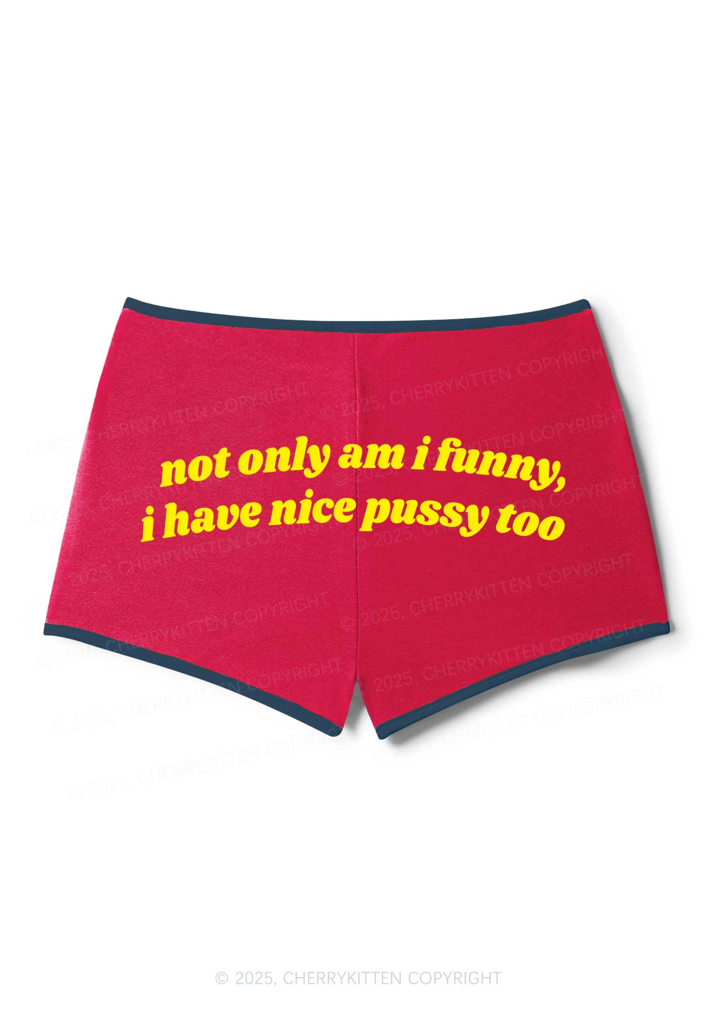 I Have Nice Puxxy Too Y2K Booty Shorts Cherrykitten