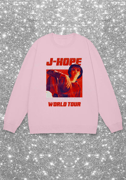 JH World Tour Kpop Y2K Sweatshirt Cherrykitten