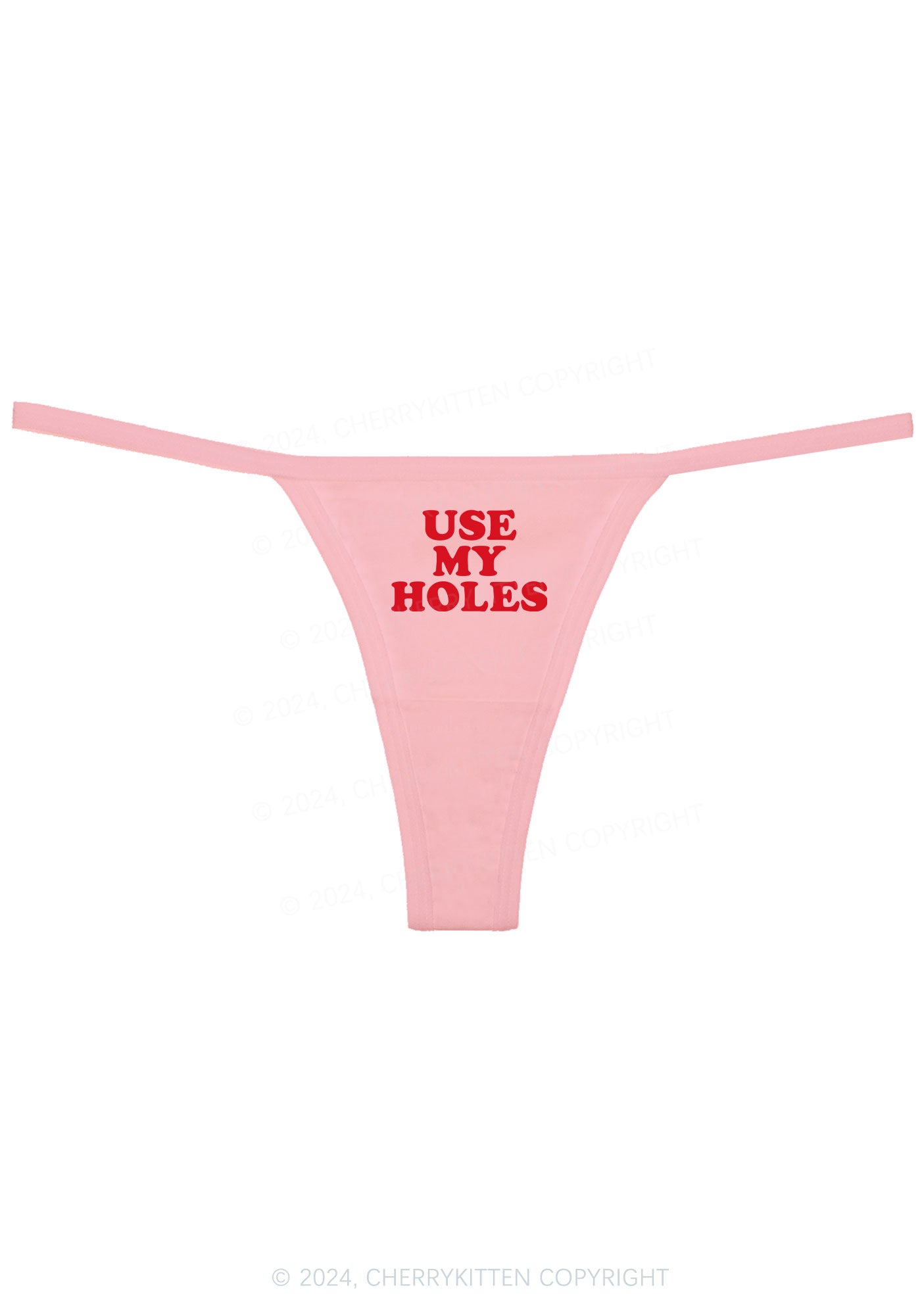 Use My Holes Y2K Flat String Thong Cherrykitten