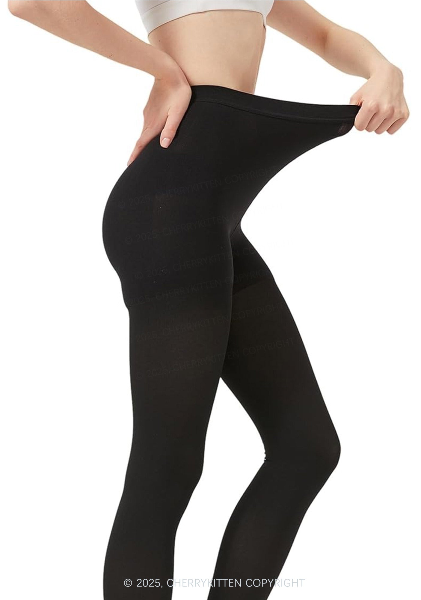 Fluorescent Green Y2K Tights Cherrykitten
