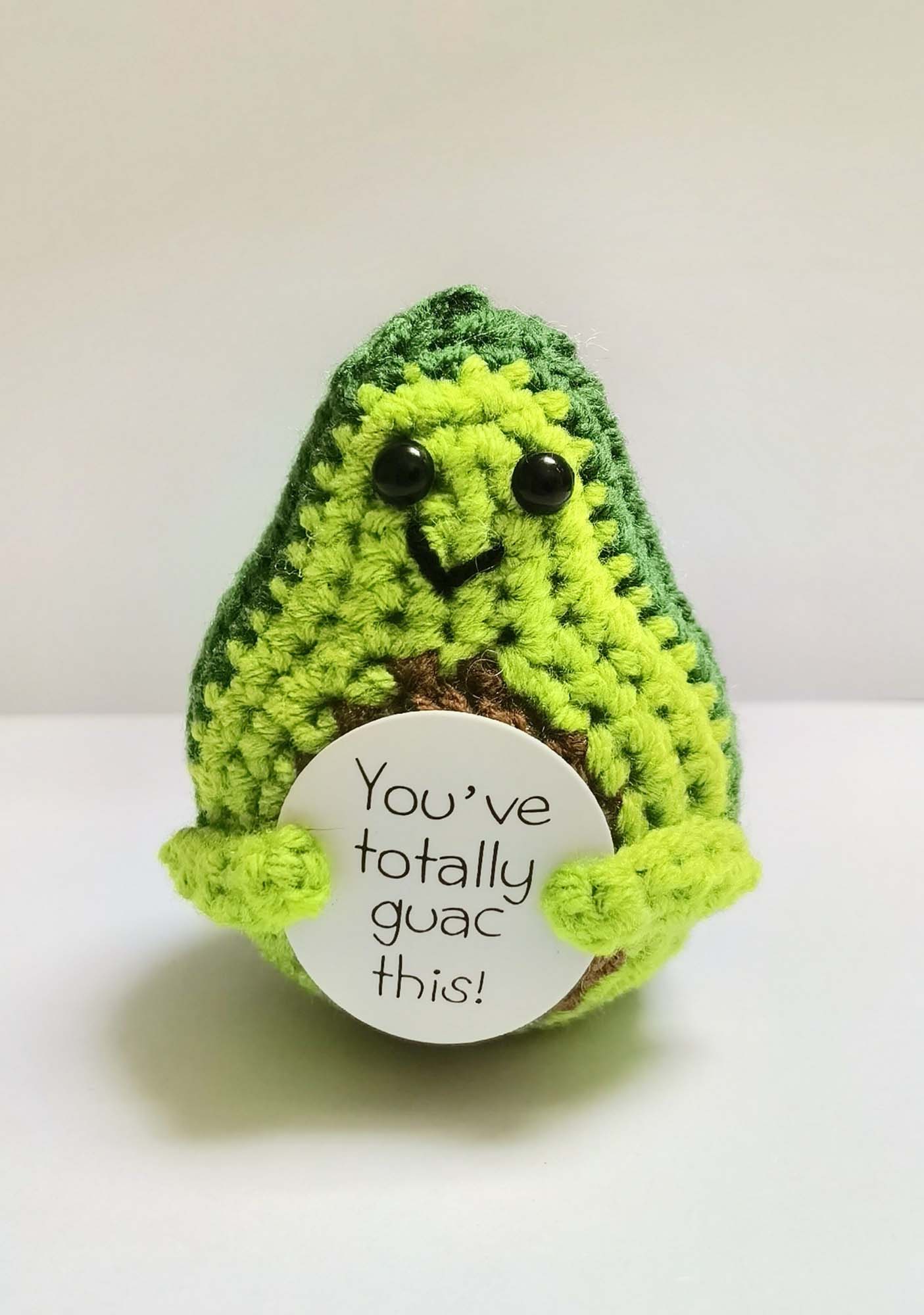 Positive Potato Y2K Handmade Crochet Pendant Cherrykitten