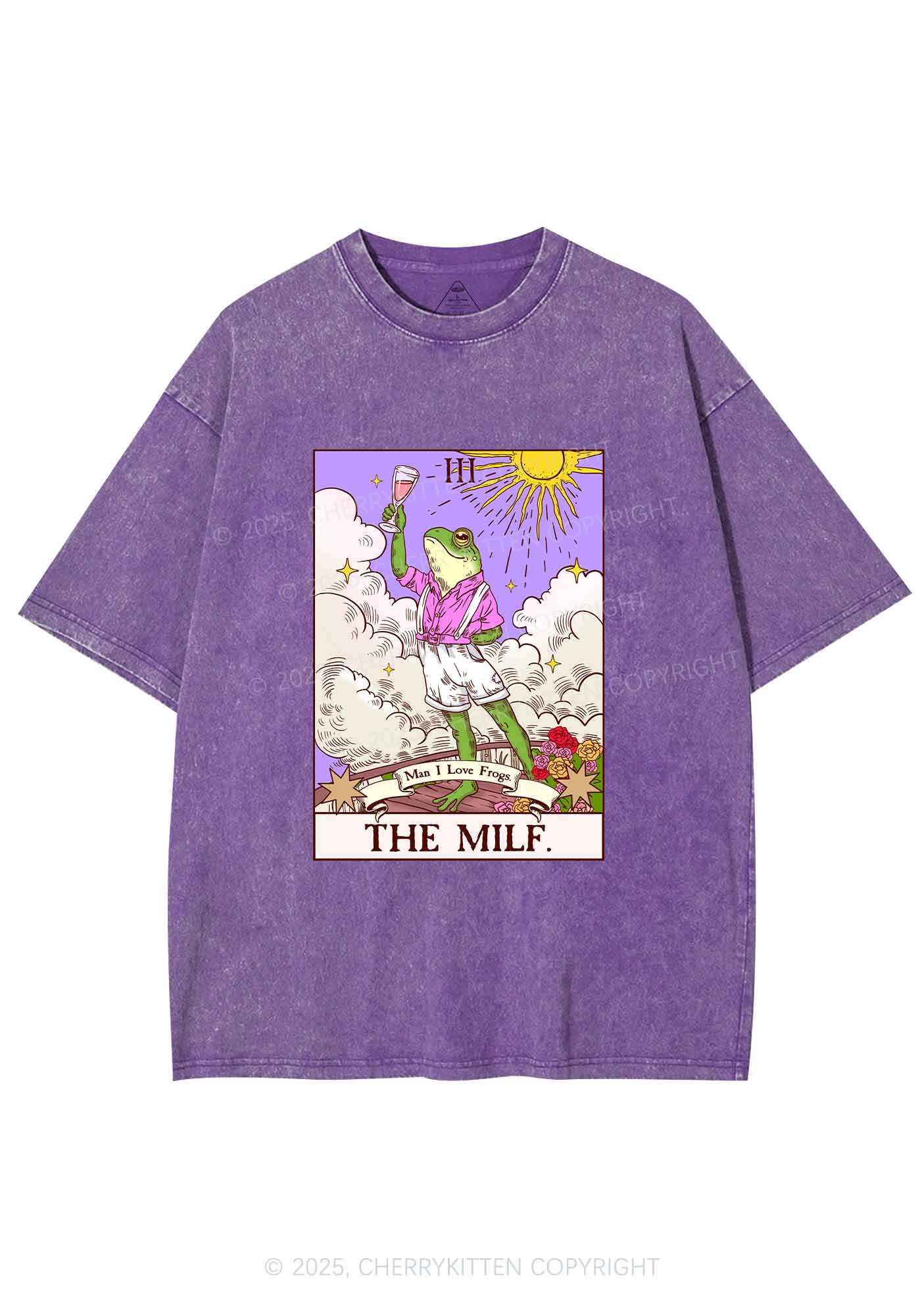 The Mxxf Frog Y2K Shirts Washed Tee Cherrykitten