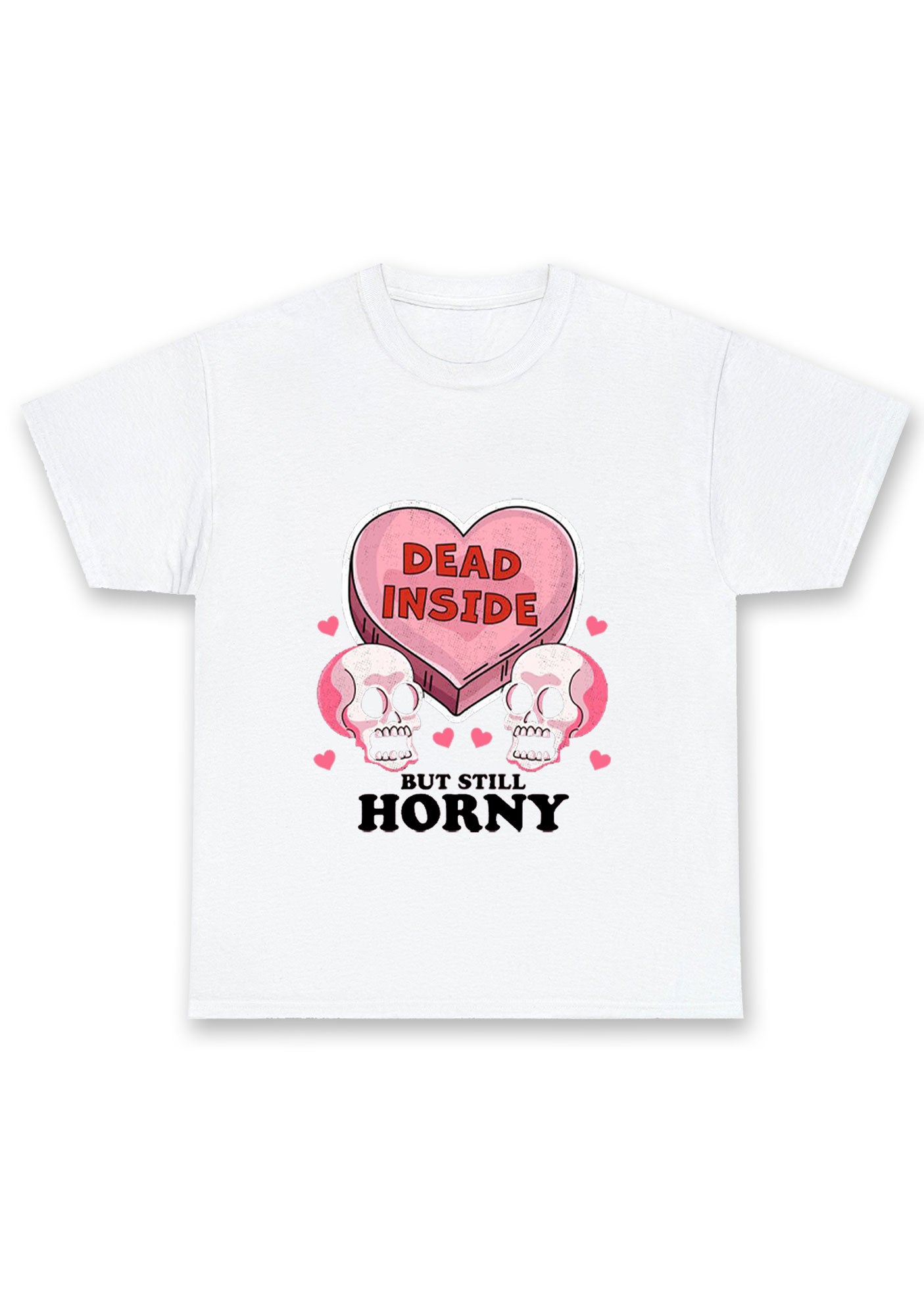 Halloween Dead Inside But Still Horxy Chunky Shirt