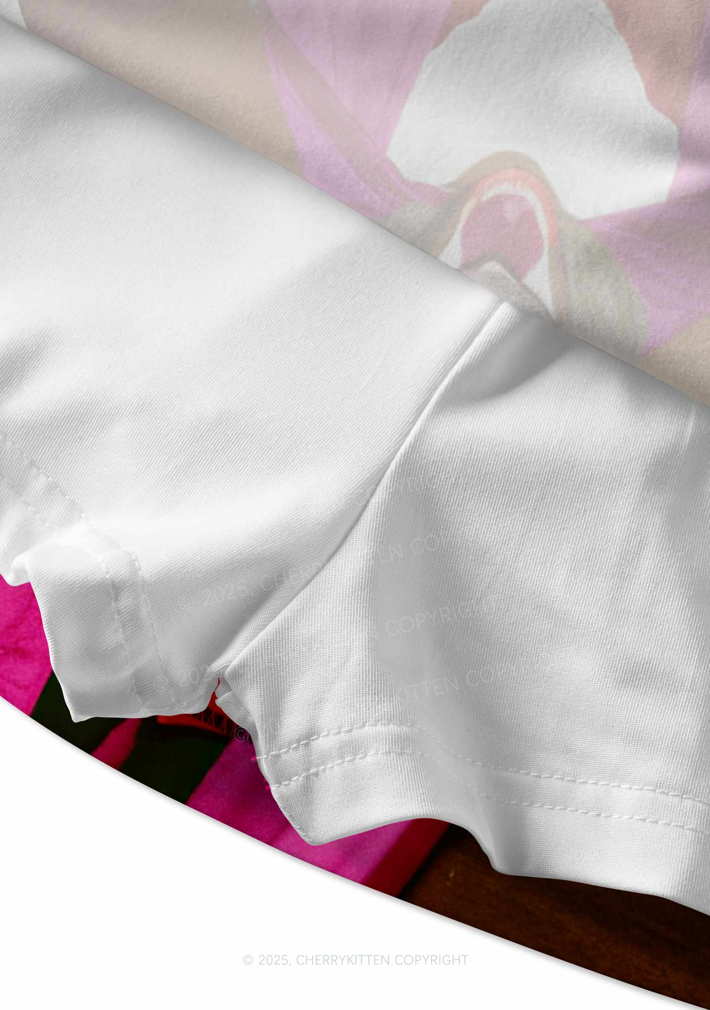 Caped Ratz Y2K Print Mini Skirt Cherrykitten