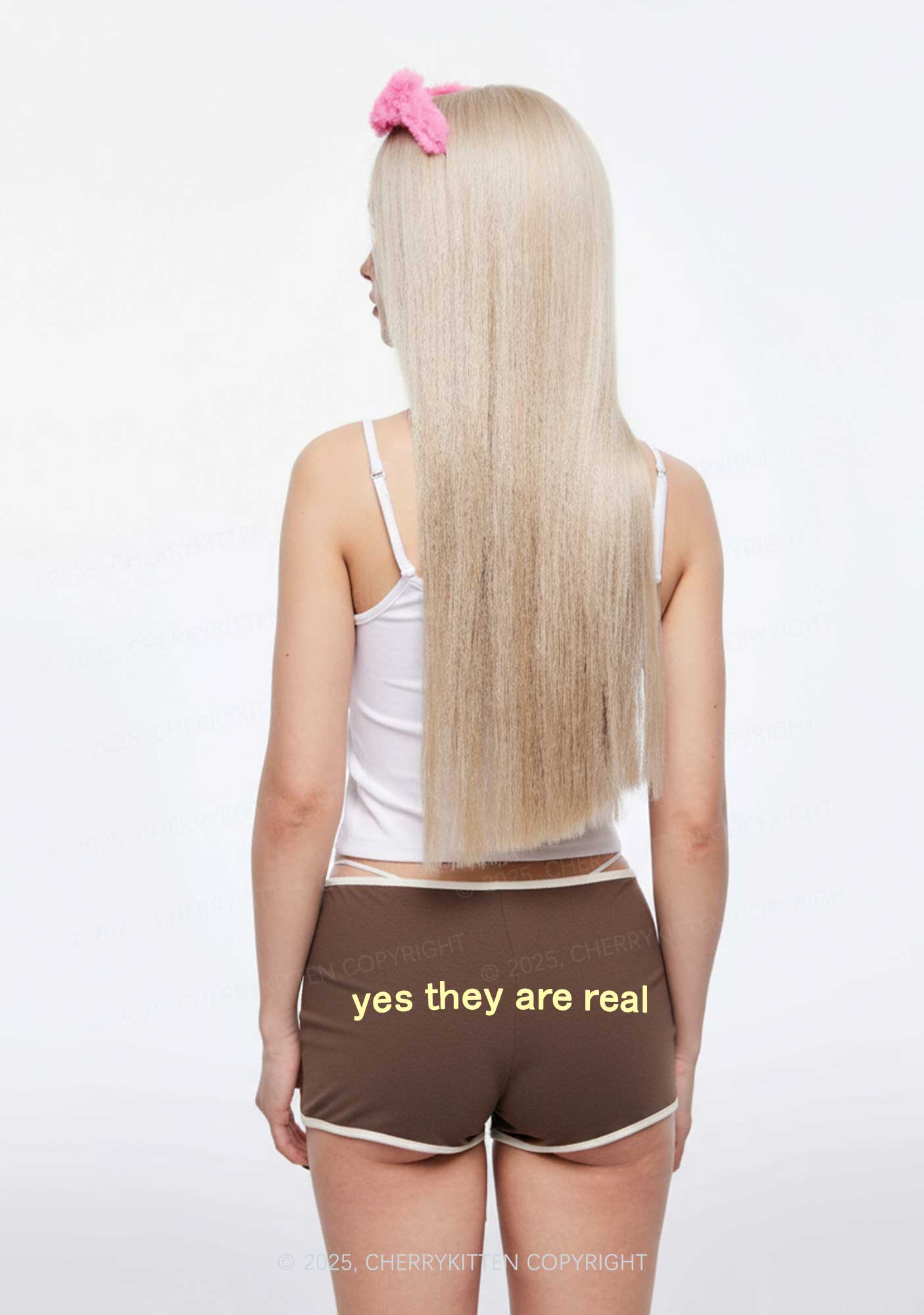 Yes They Are Real Y2K Booty Shorts Cherrykitten