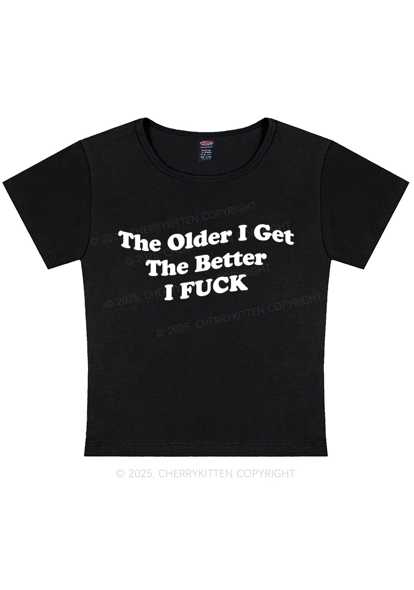 Older Get Better Fxxk Y2K Baby Tee Cherrykitten