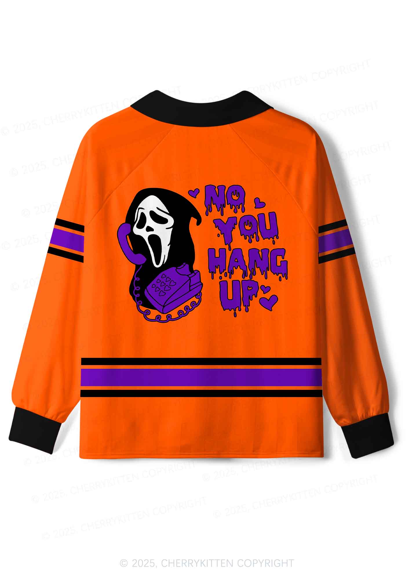 Halloween Custom Horror Hang Up Y2K Sport Long Sleeve Jersey Shirts Cherrykitten