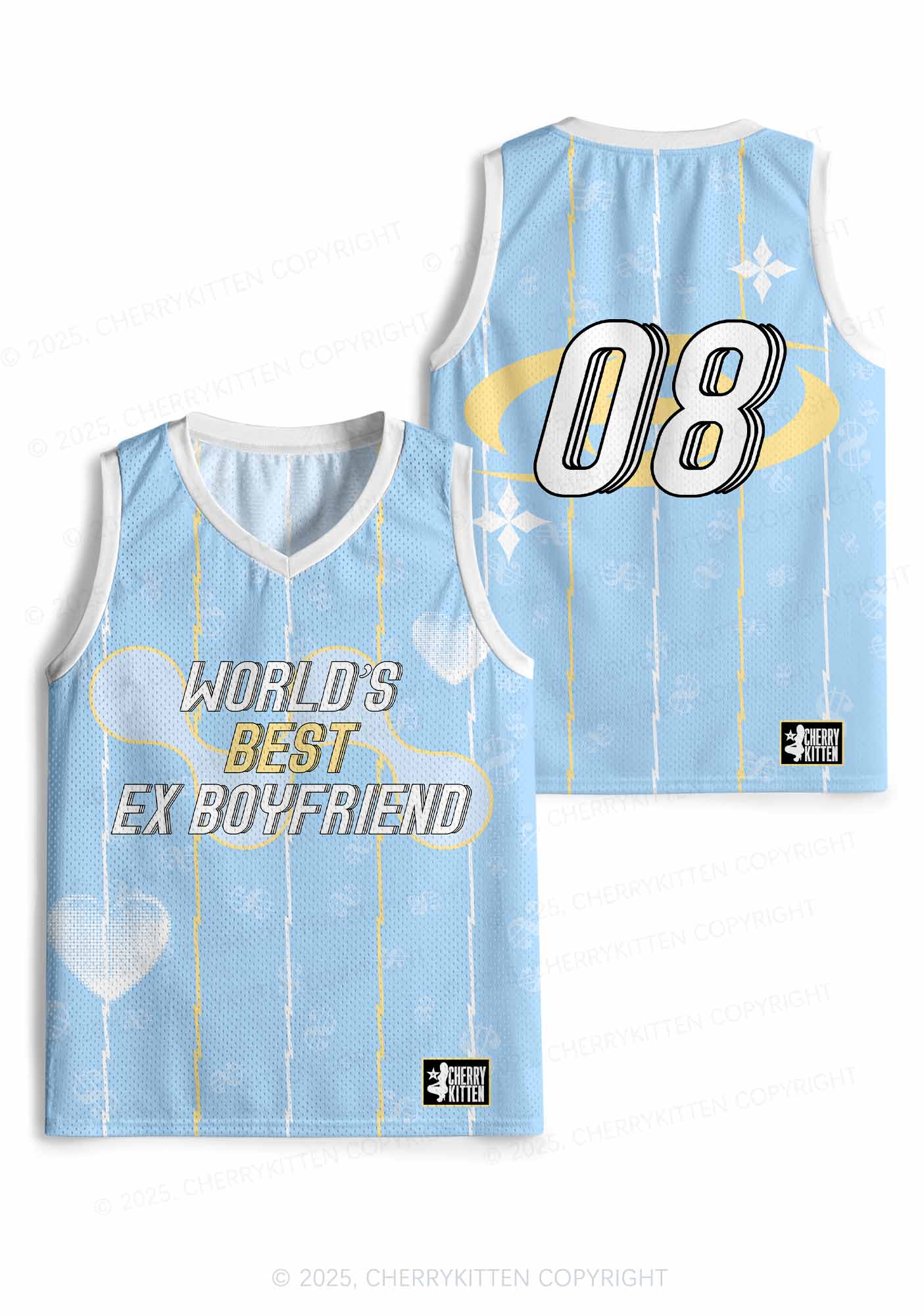 Custom Best Ex Boyfriend Y2K Sport Jersey Tank Cherrykitten
