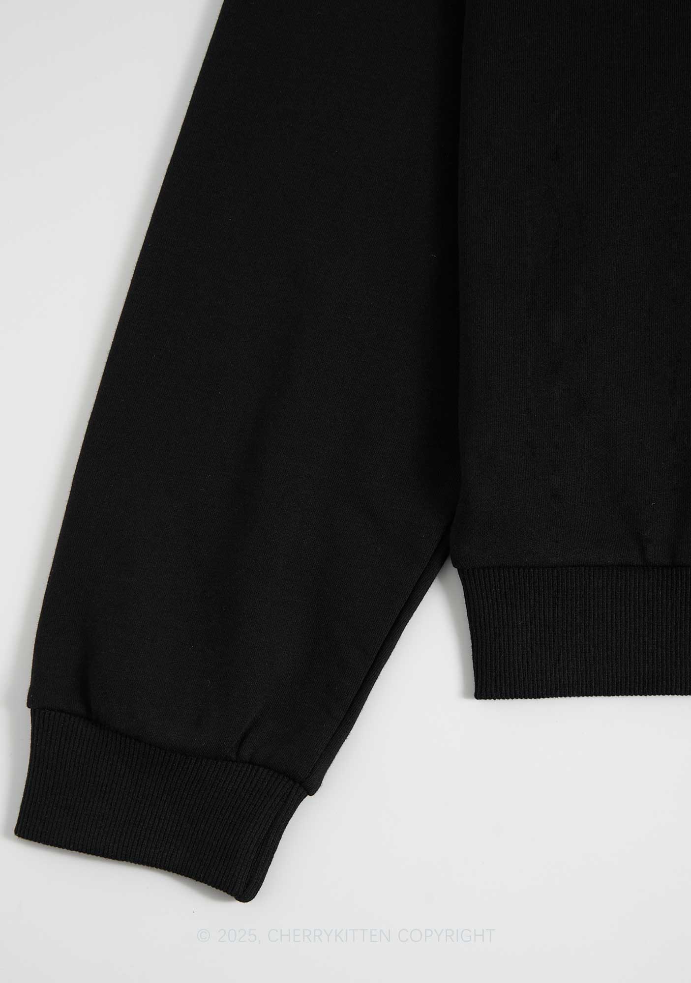 Rhinestone Kiss More Girls Pride Y2K Off Shoulder Sweatshirts Cherrykitten