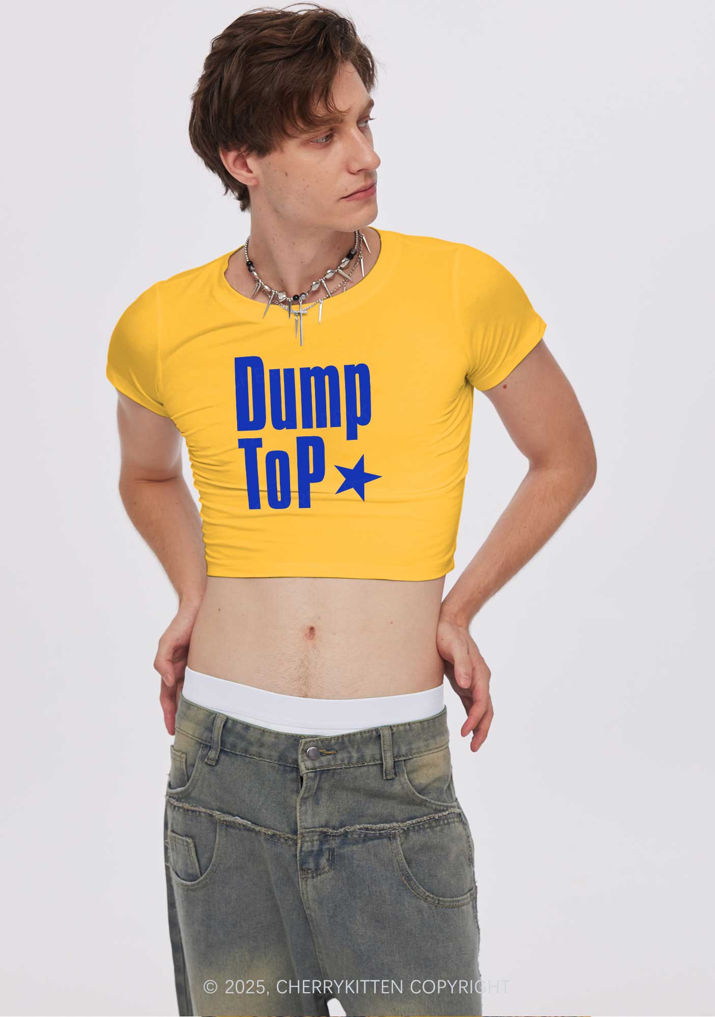 Dump Top Pride Y2K Baby Tee Cherrykitten