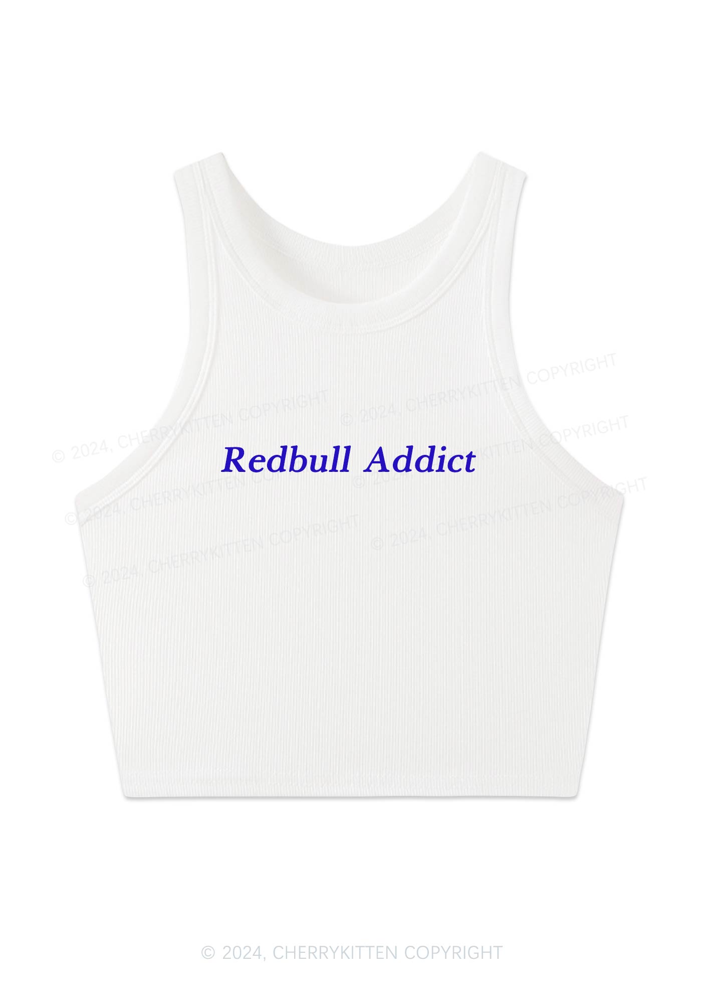 Redbull Addict Y2K Crop Tank Top Cherrykitten