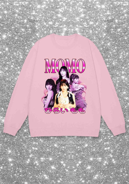 Momo Photos Kpop Y2K Sweatshirt Cherrykitten