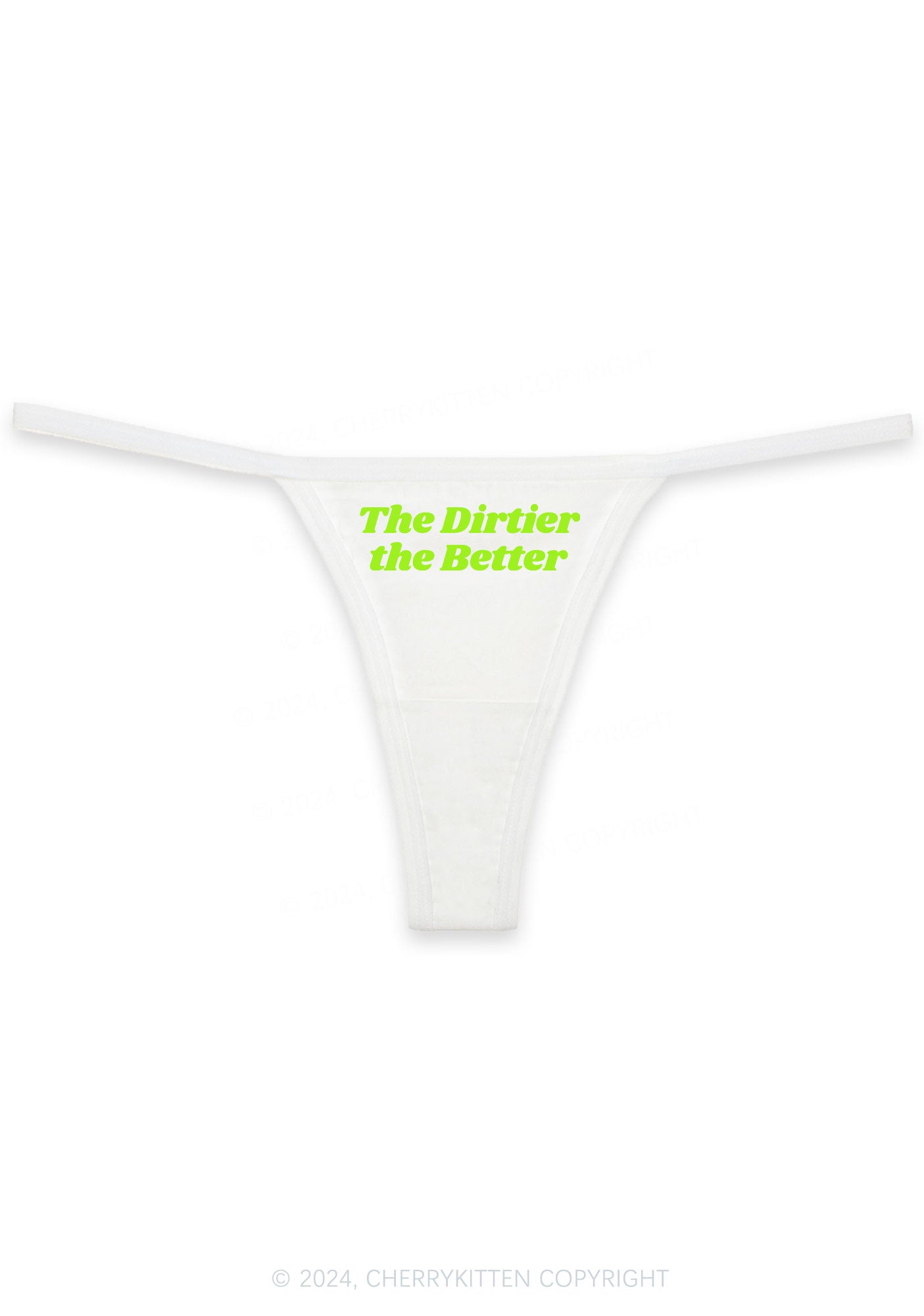 The Dirtier The Better Y2K Flat String Thong Cherrykitten