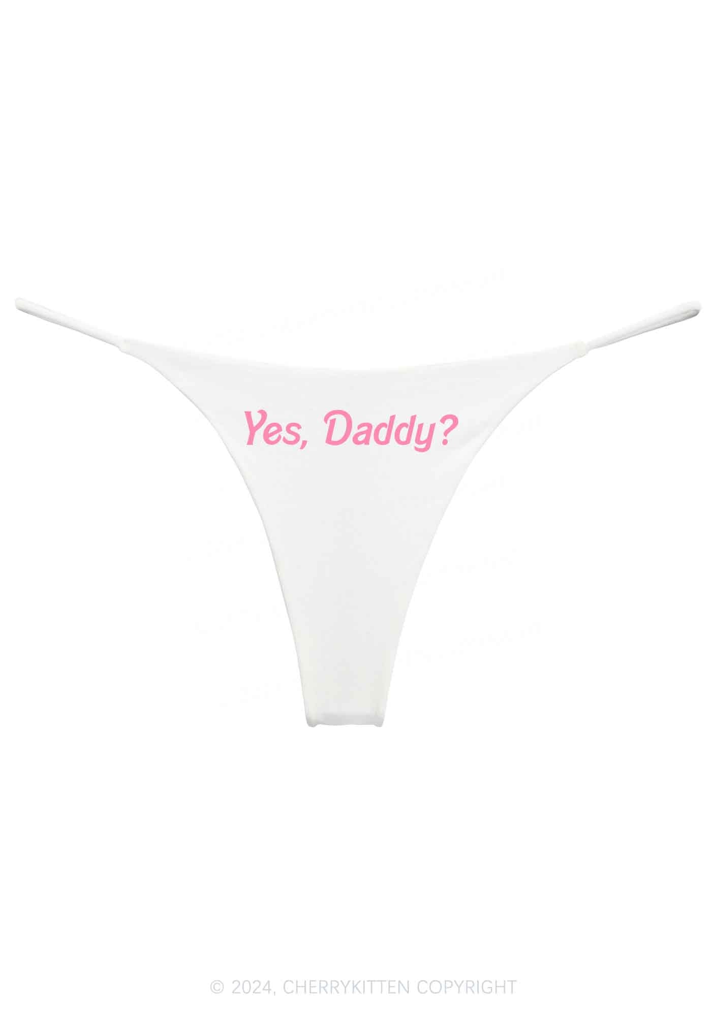 Yes Daddy Y2K Bikini String Thong Cherrykitten