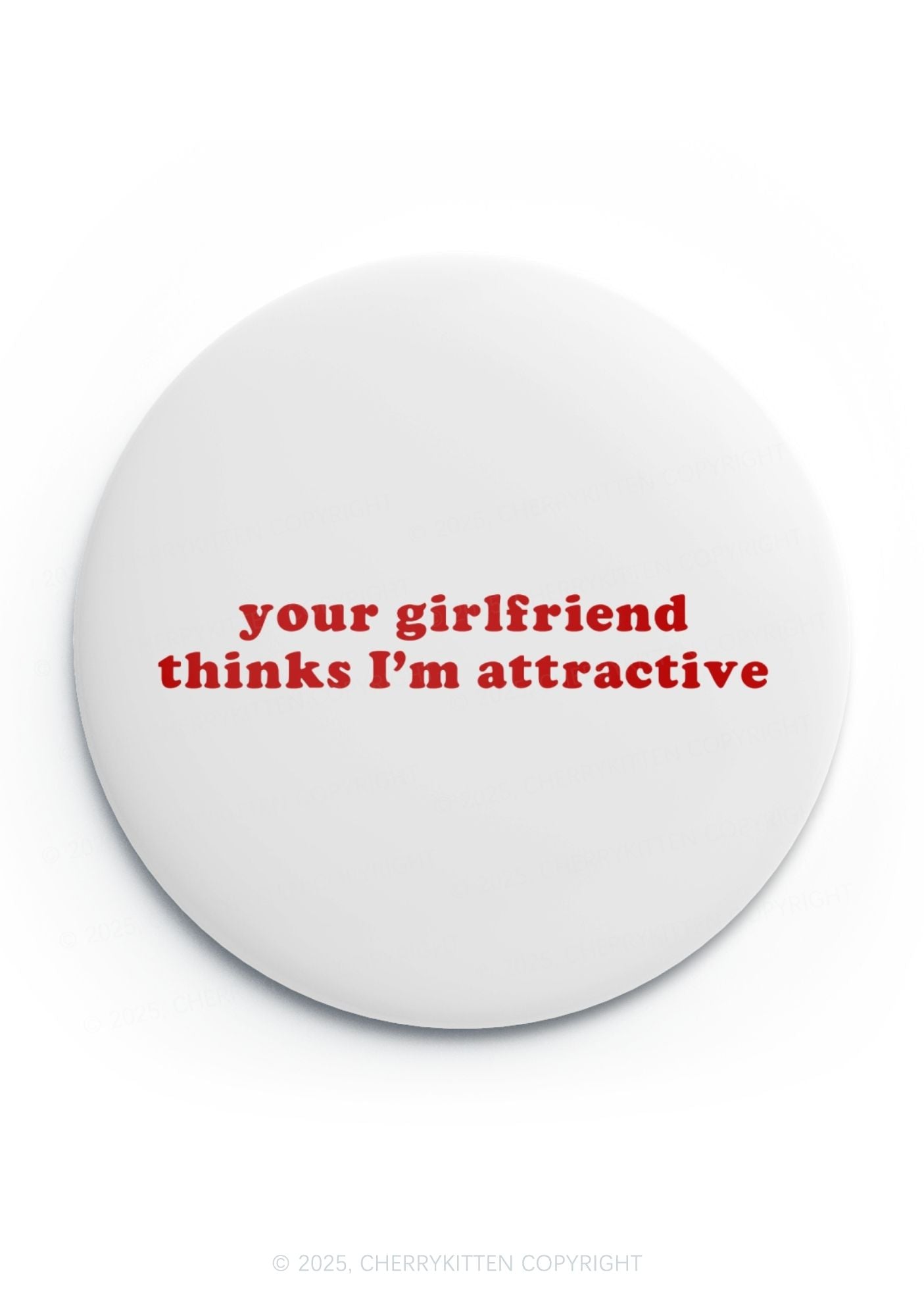 Im Attractive Pride 1Pc Y2K Pin Badge Cherrykitten