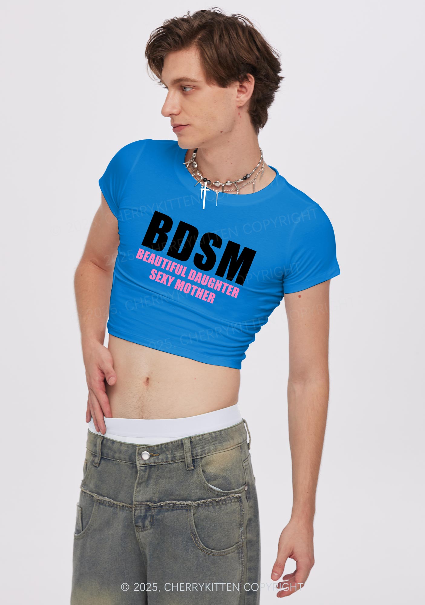 BDSM Daughter Mother Y2K Baby Tee Cherrykitten