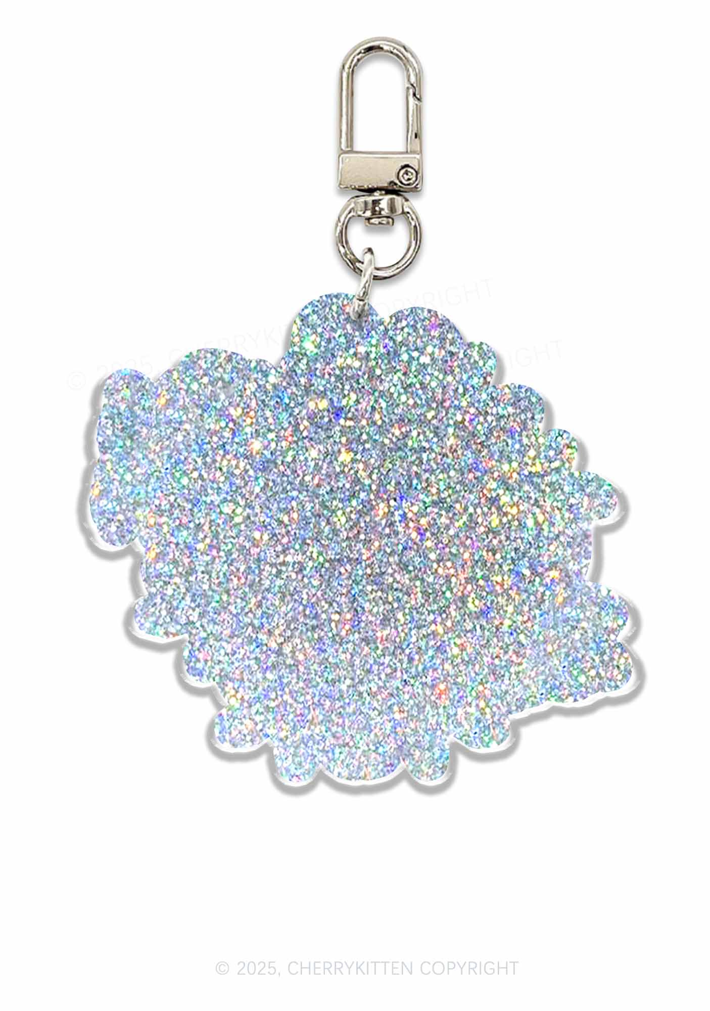Halloween Gore Doll 1Pc Y2K Glitter Keychain Cherrykitten