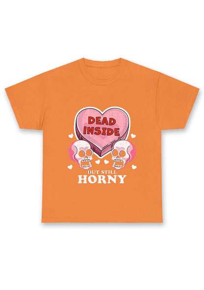 Halloween Dead Inside But Still Horxy Chunky Shirt