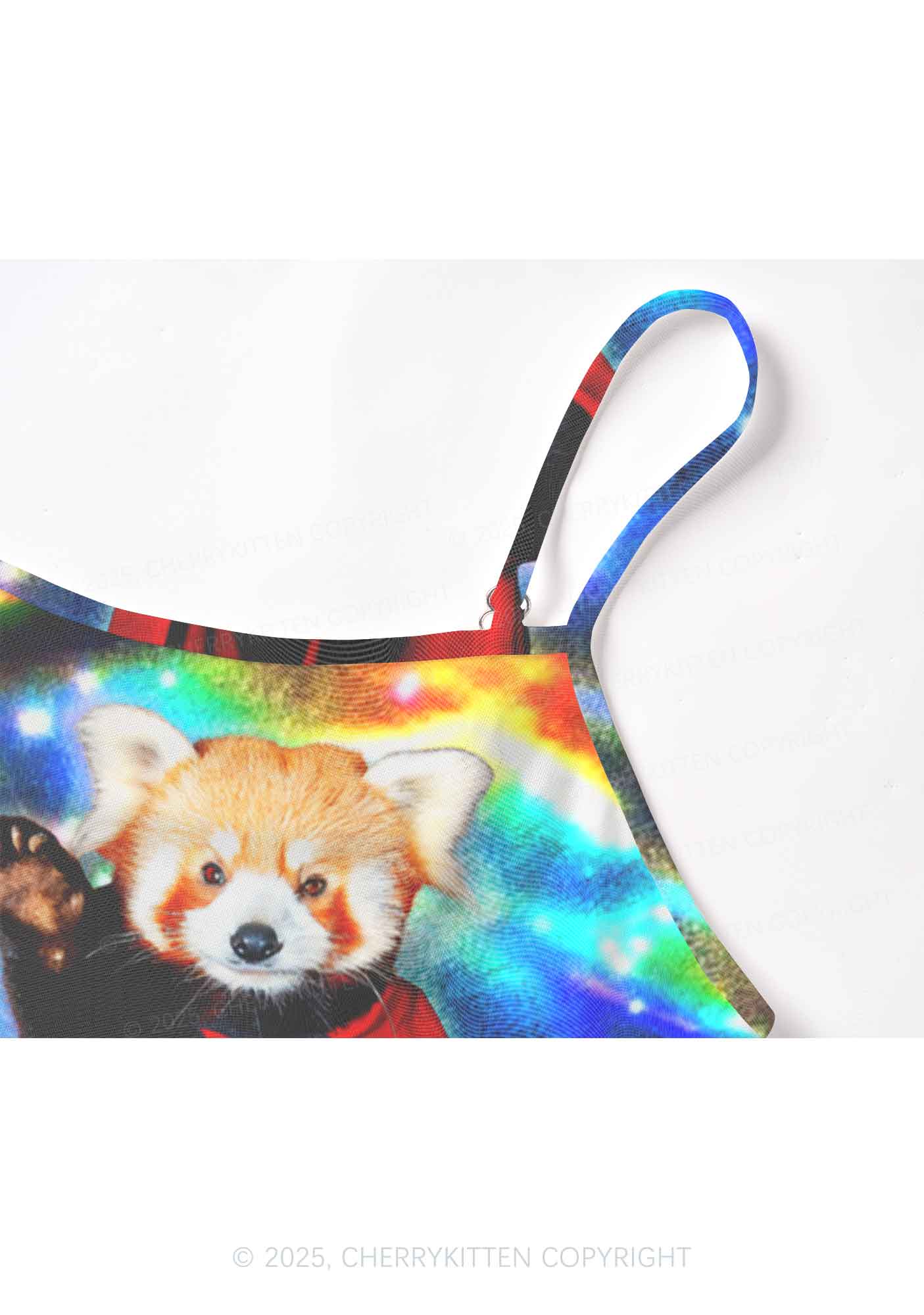 Super Raccoon Y2K Mesh Cami Tank Cherrykitten