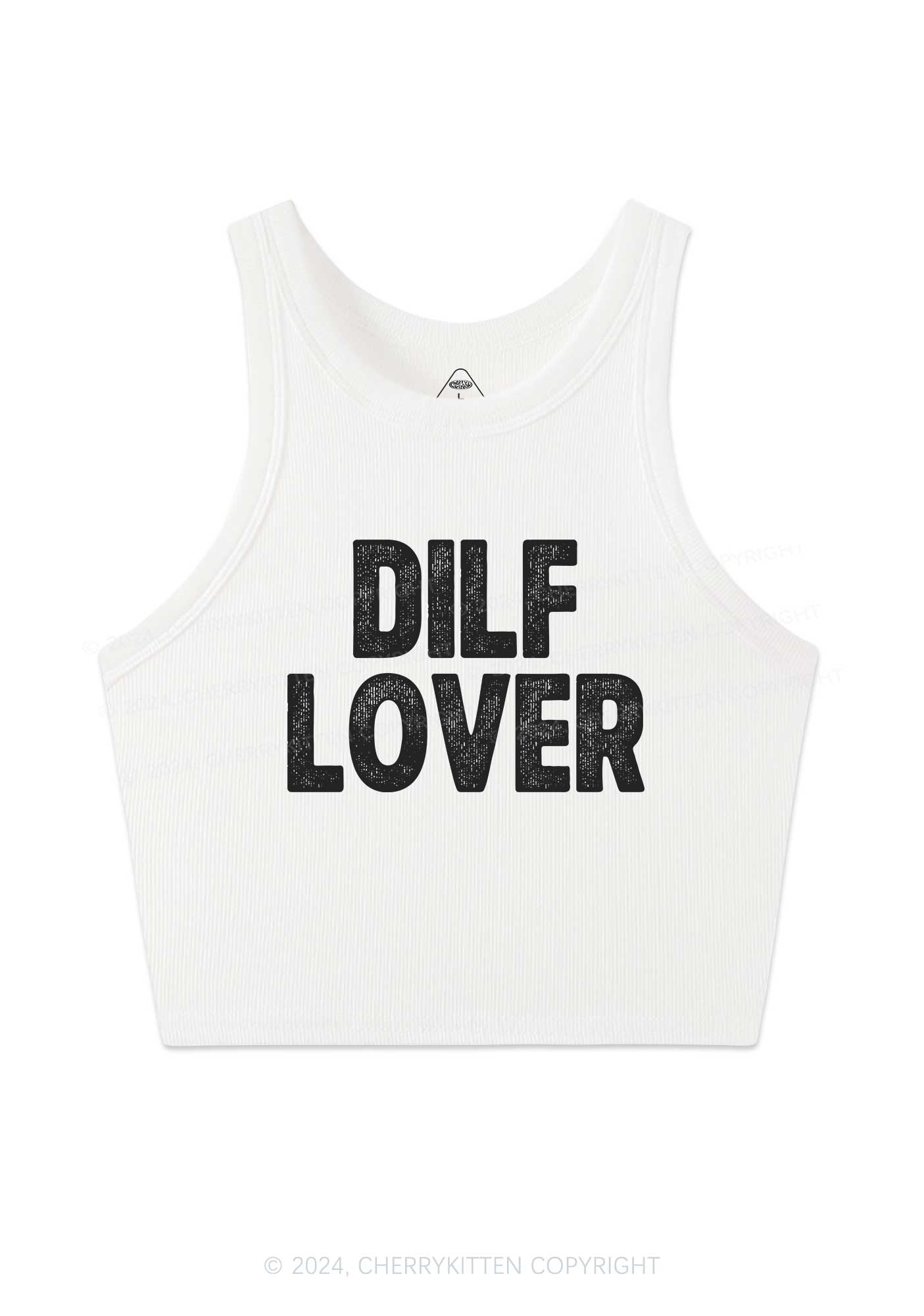 Dxxf Lover Y2K Crop Tank Top Cherrykitten