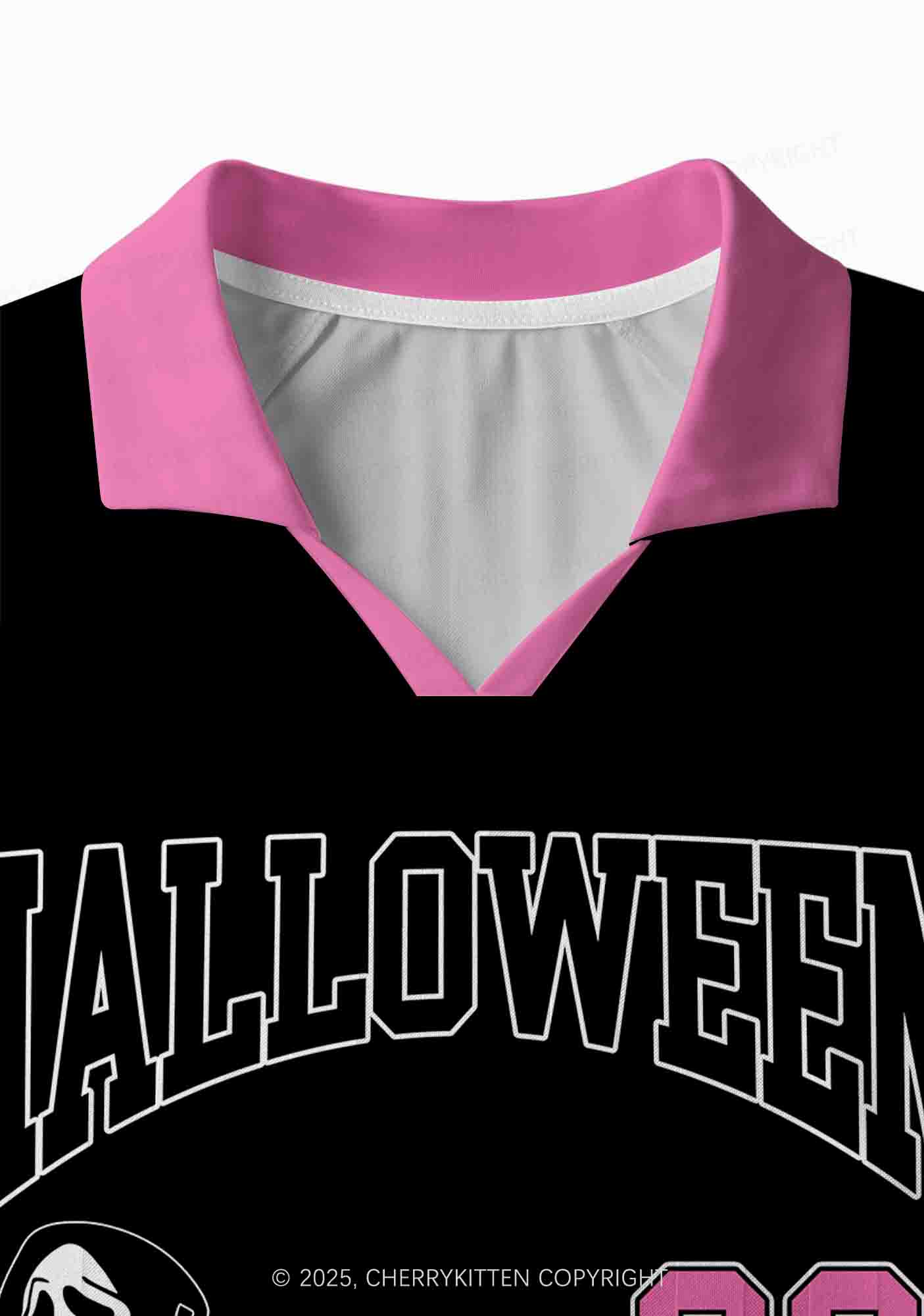 Halloween Custom Horror Call Y2K Sport Long Sleeve Jersey Shirts Cherrykitten