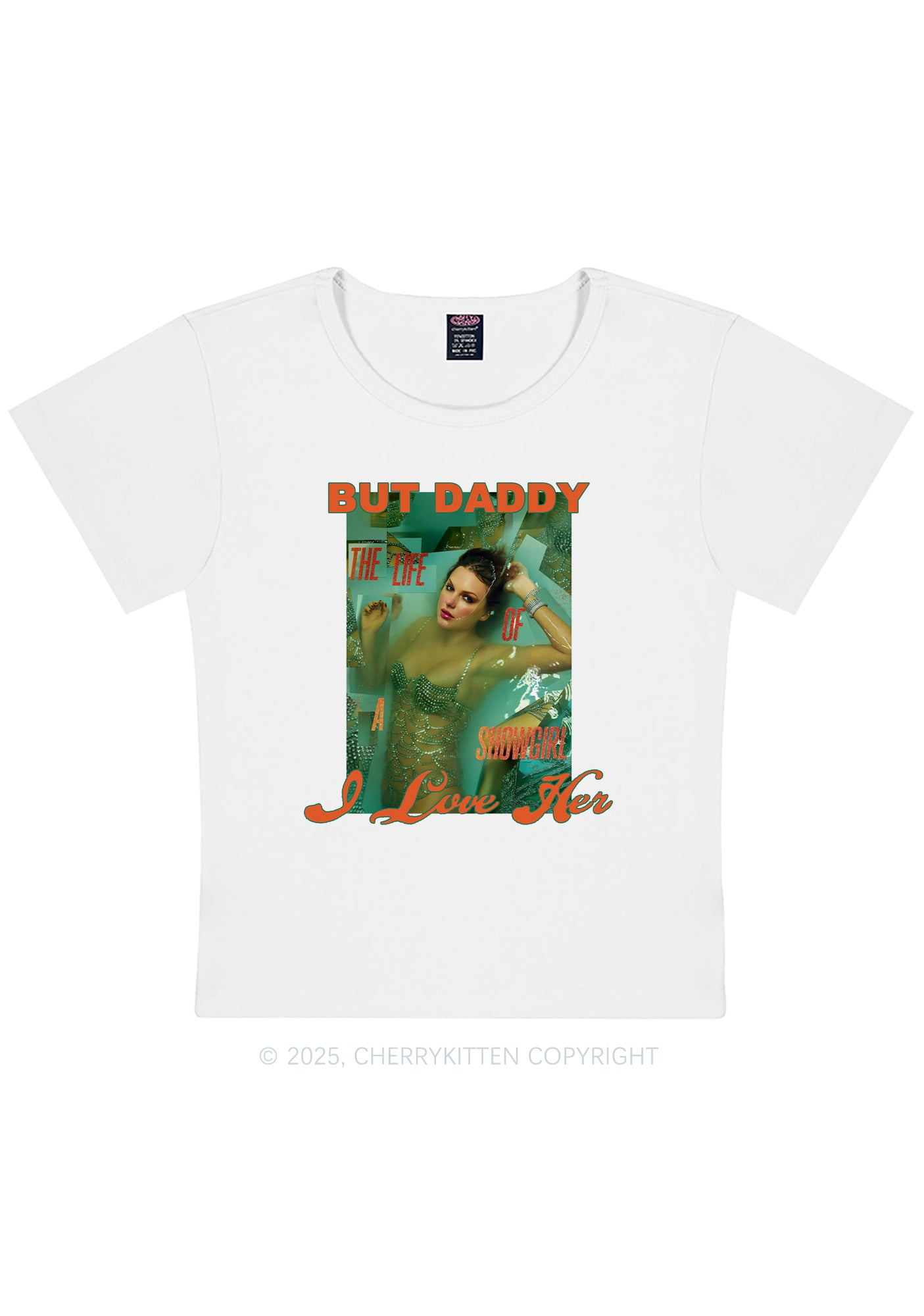 But Daddy Love TS Y2K Baby Tee Cherrykitten