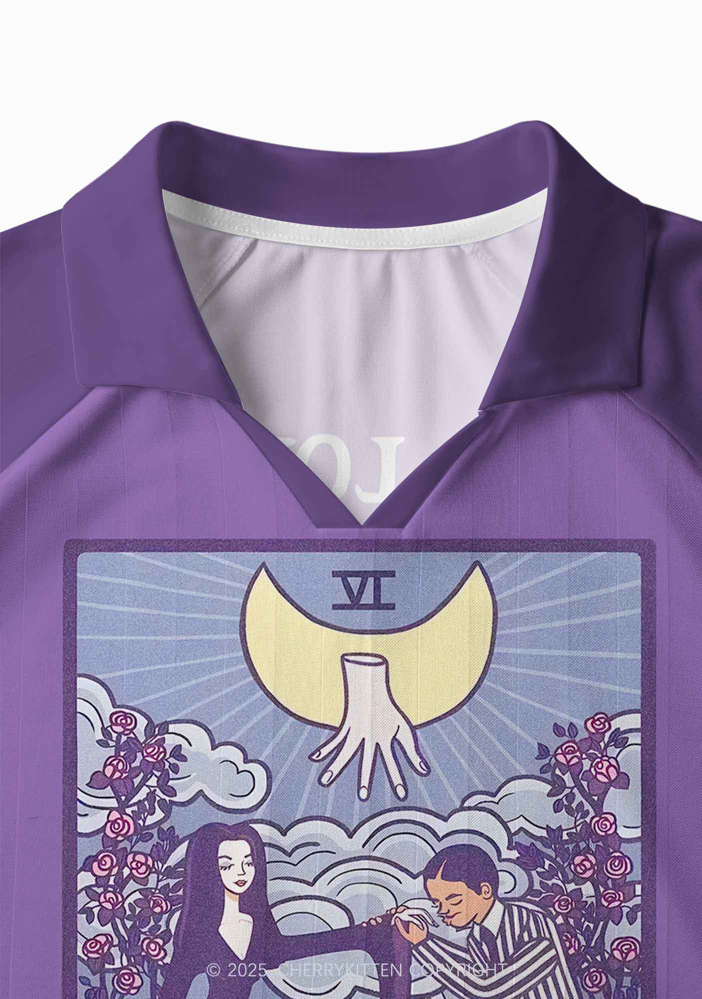 Custom Halloween The Lovers Y2K Long Sleeve Sport Jersey Shirts Cherrykitten