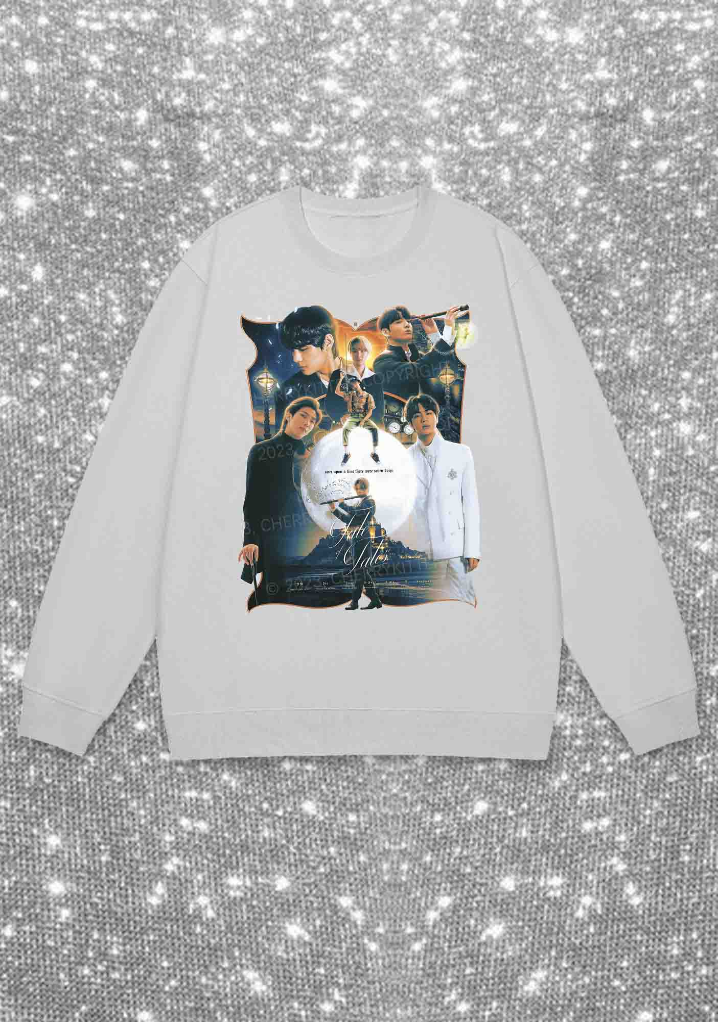 Tale Of Tales Bangtan Kpop Y2K Sweatshirt Cherrykitten