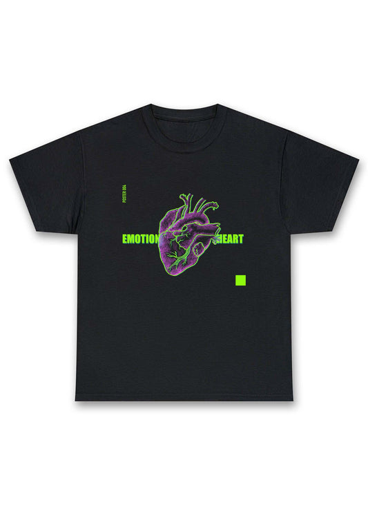 Emotion Heart Chunky Shirt