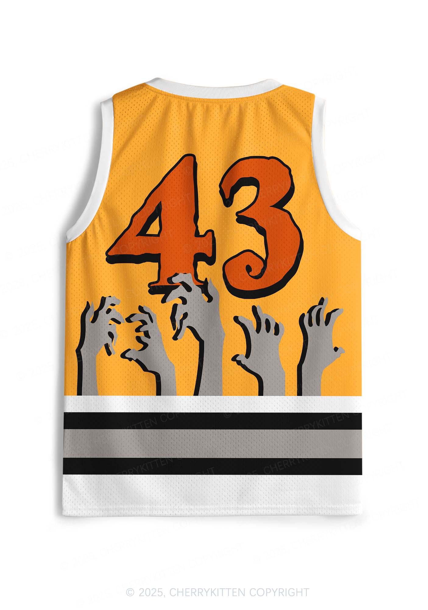 Custom Halloween Town Y2K Sport Jersey Tank Cherrykitten