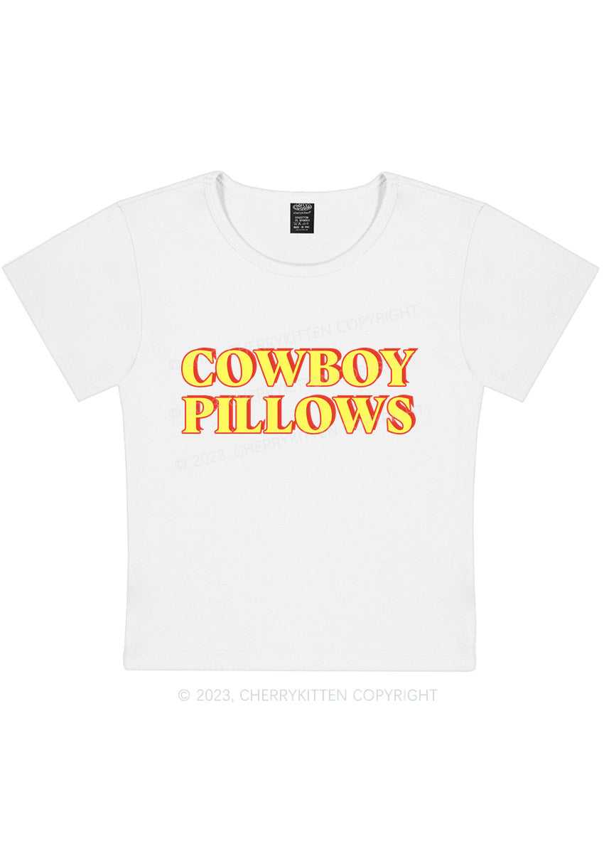 Cowboy Pillows Y2K Baby Tee Cherrykitten