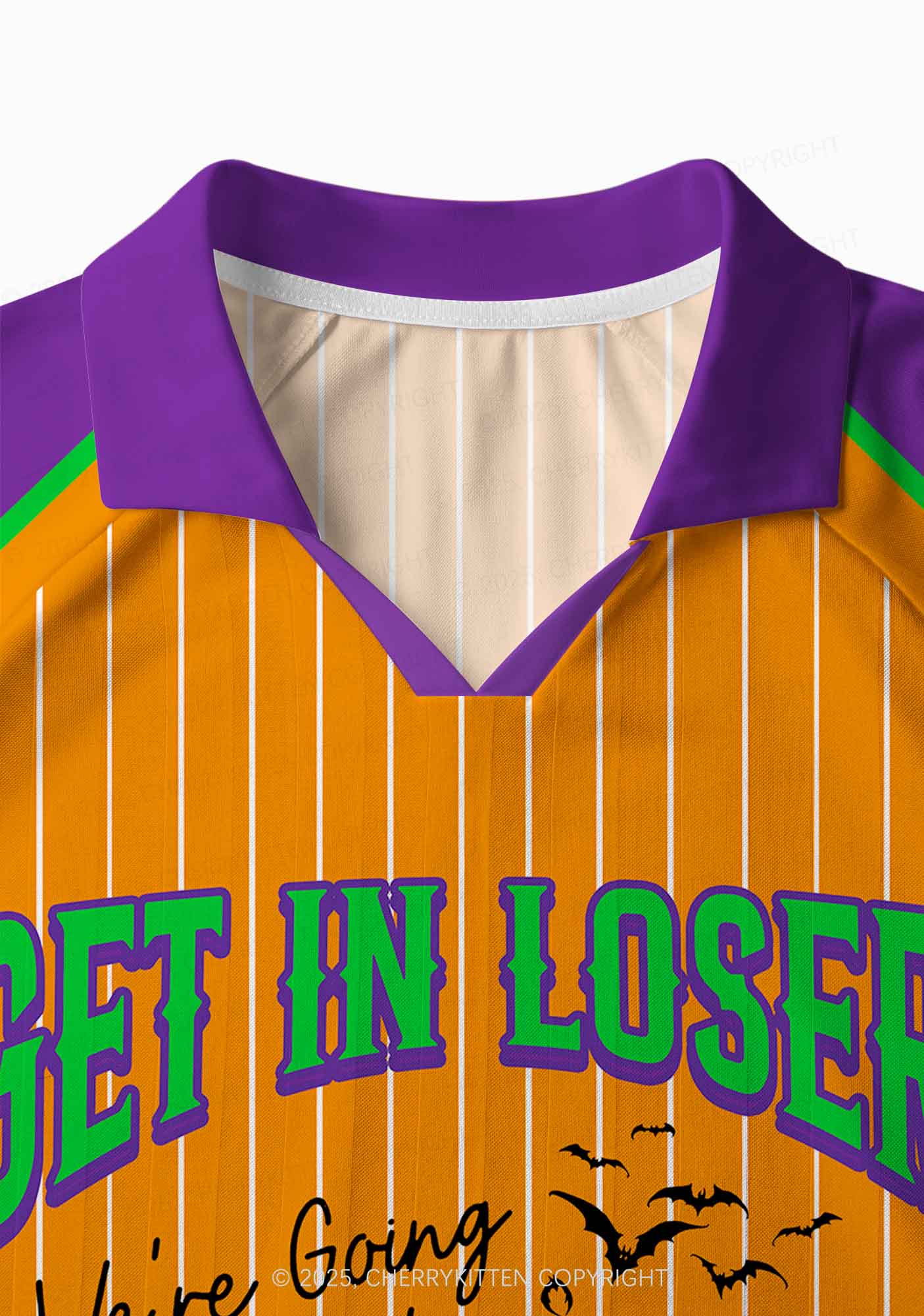 Halloween Custom Get In Loser Y2K Sport Long Sleeve Jersey Shirts Cherrykitten