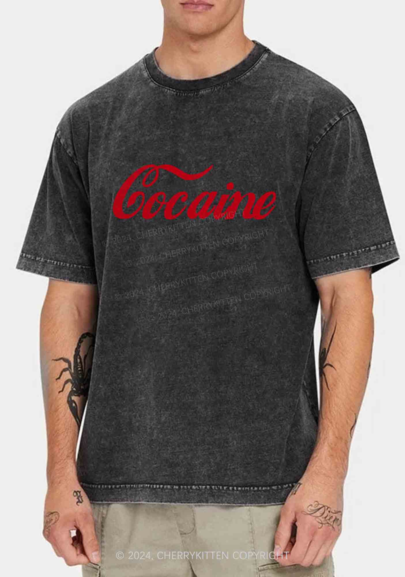 Special Cola Y2K Washed Tee Cherrykitten