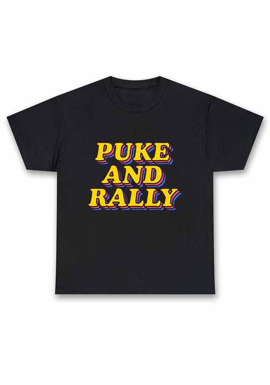 Puke And Rally Chunky Shirt