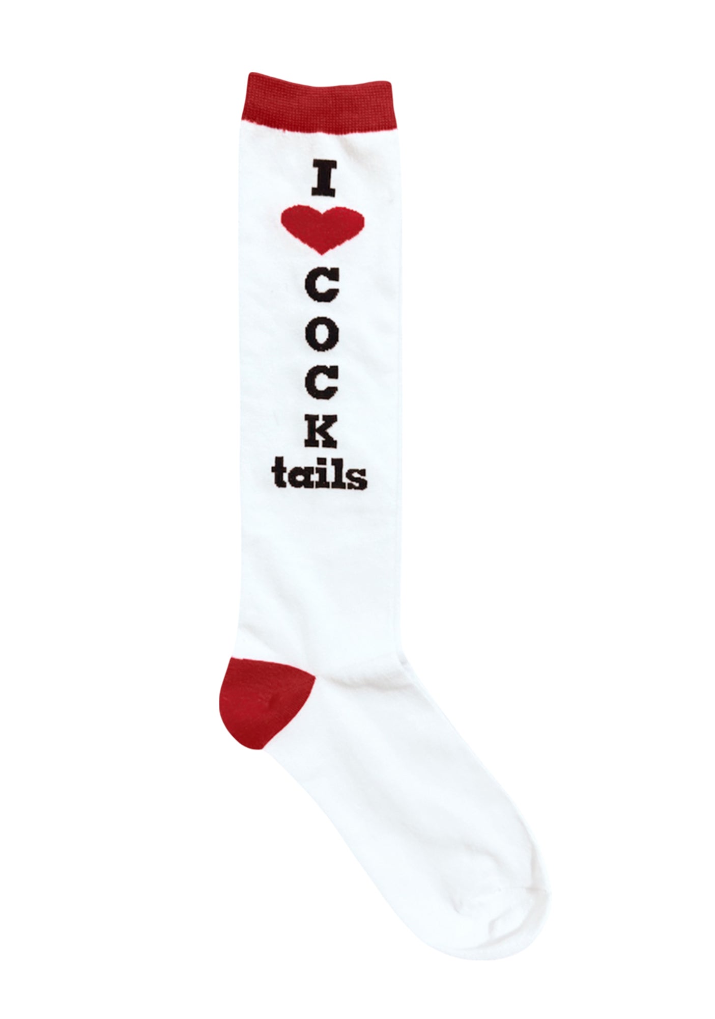 I Love Cocktails Y2K Socks Cherrykitten