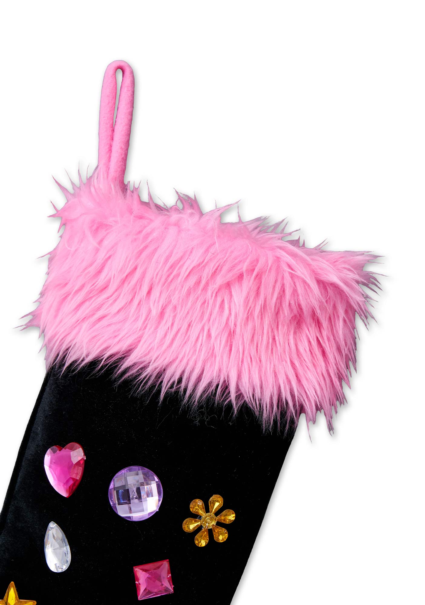 Custom Name Diamond Cat Paw Y2K Christmas Stockings Cherrykitten