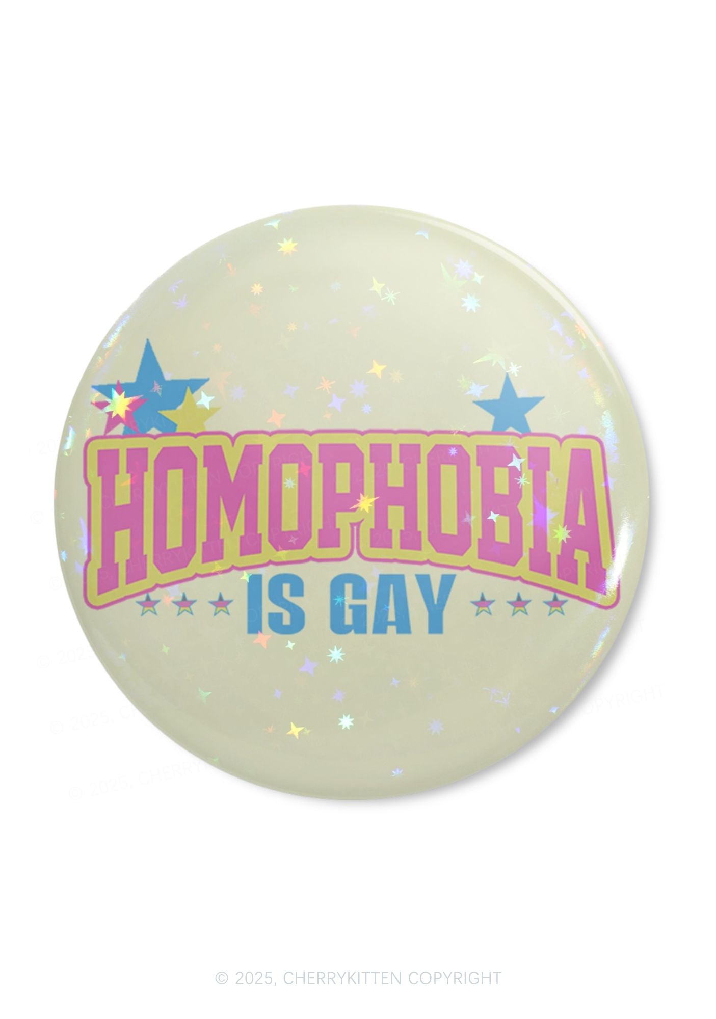 Homophobia Is Gay Pride 1Pc Y2K Pin Badge Cherrykitten