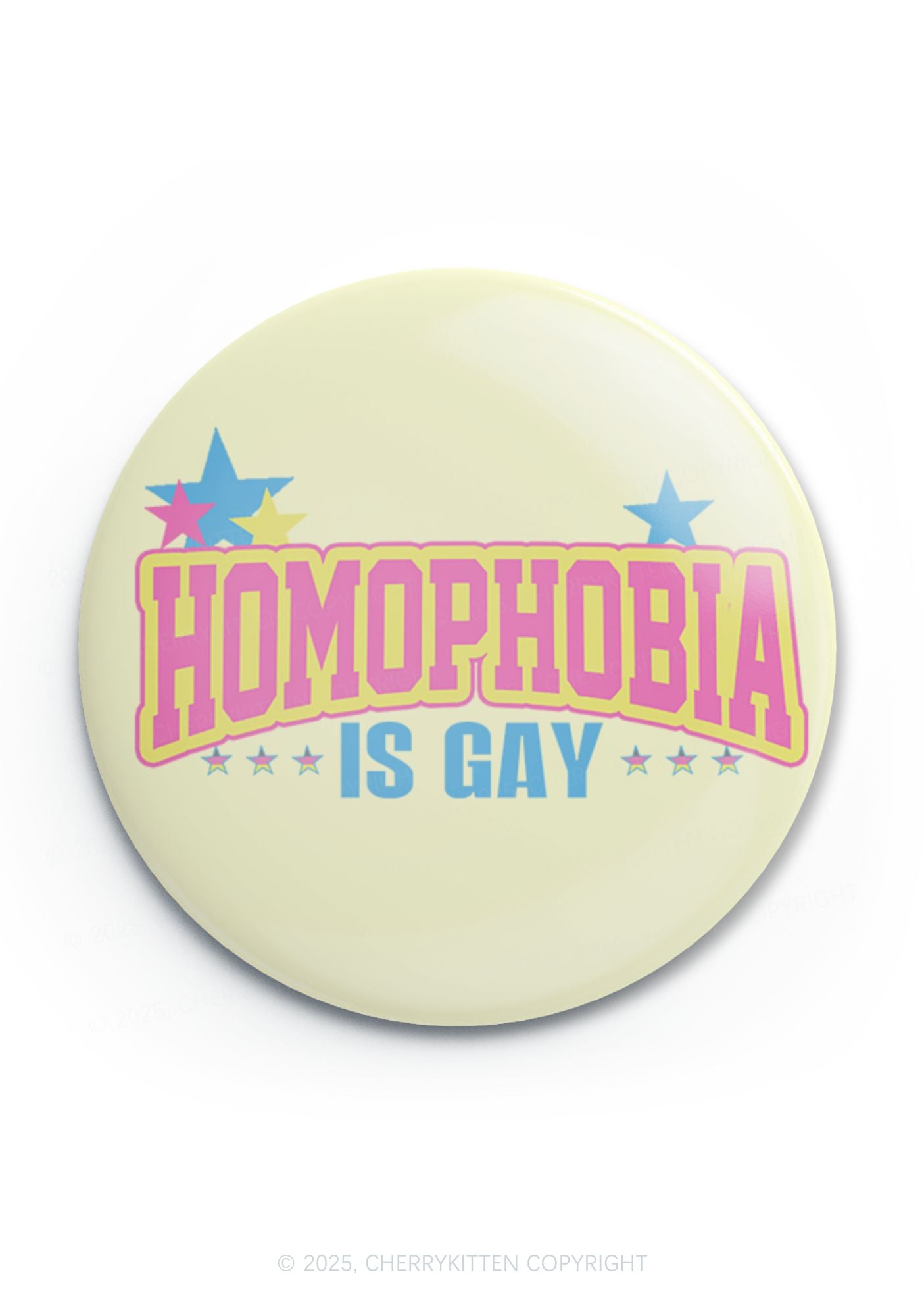 Homophobia Is Gay Pride 1Pc Y2K Pin Badge Cherrykitten