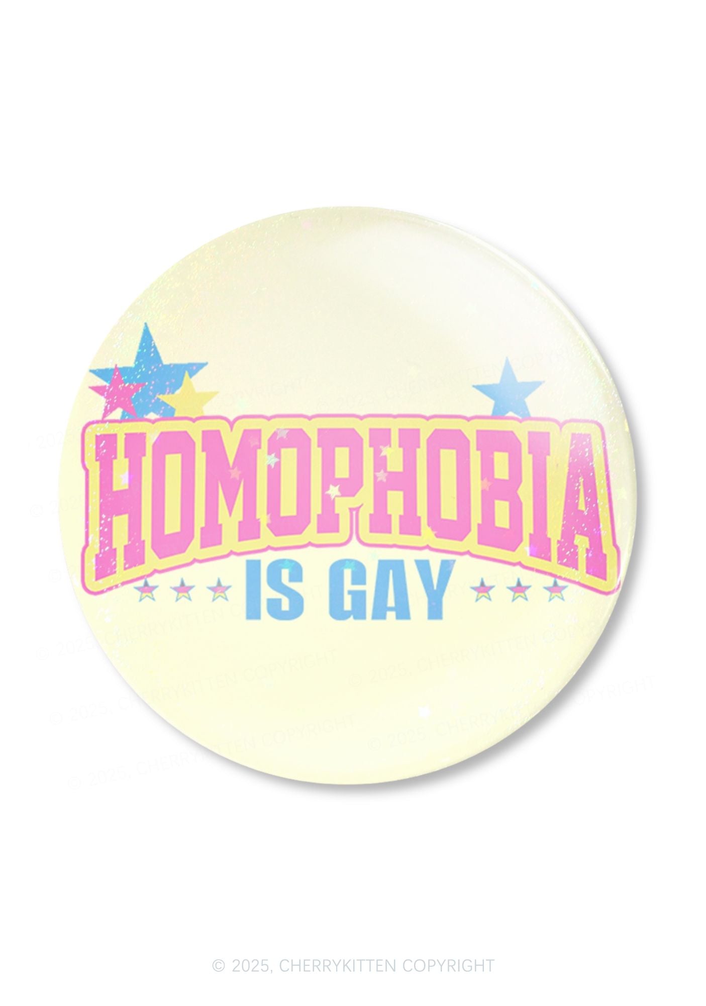 Homophobia Is Gay Pride 1Pc Y2K Pin Badge Cherrykitten