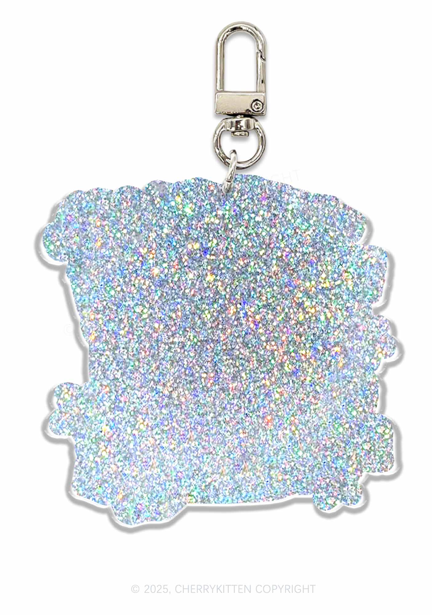 My Txts Too Nice 1Pc Y2K Glitter Keychain Cherrykitten