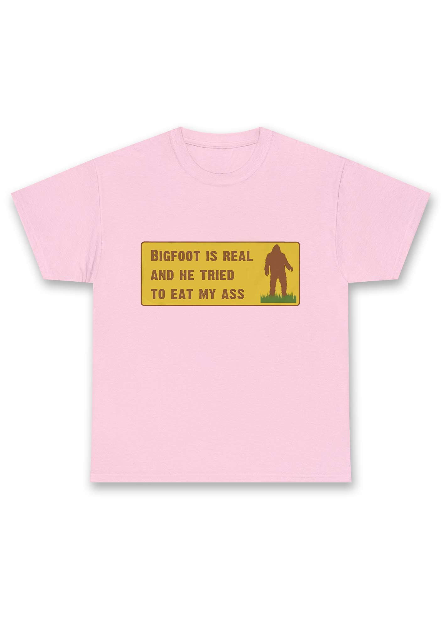 Bigfoot Is Real Chunky Shirt
