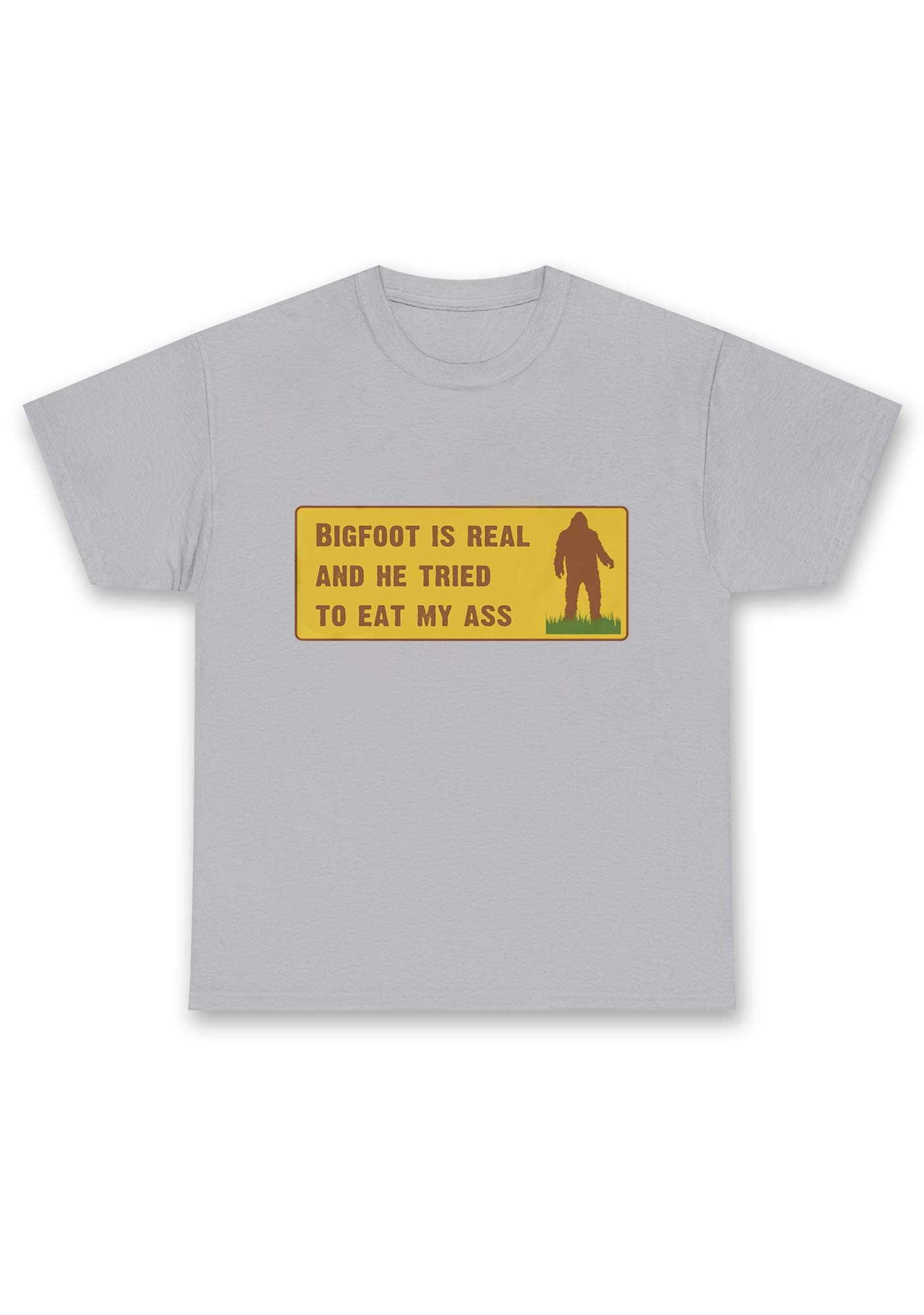 Bigfoot Is Real Chunky Shirt